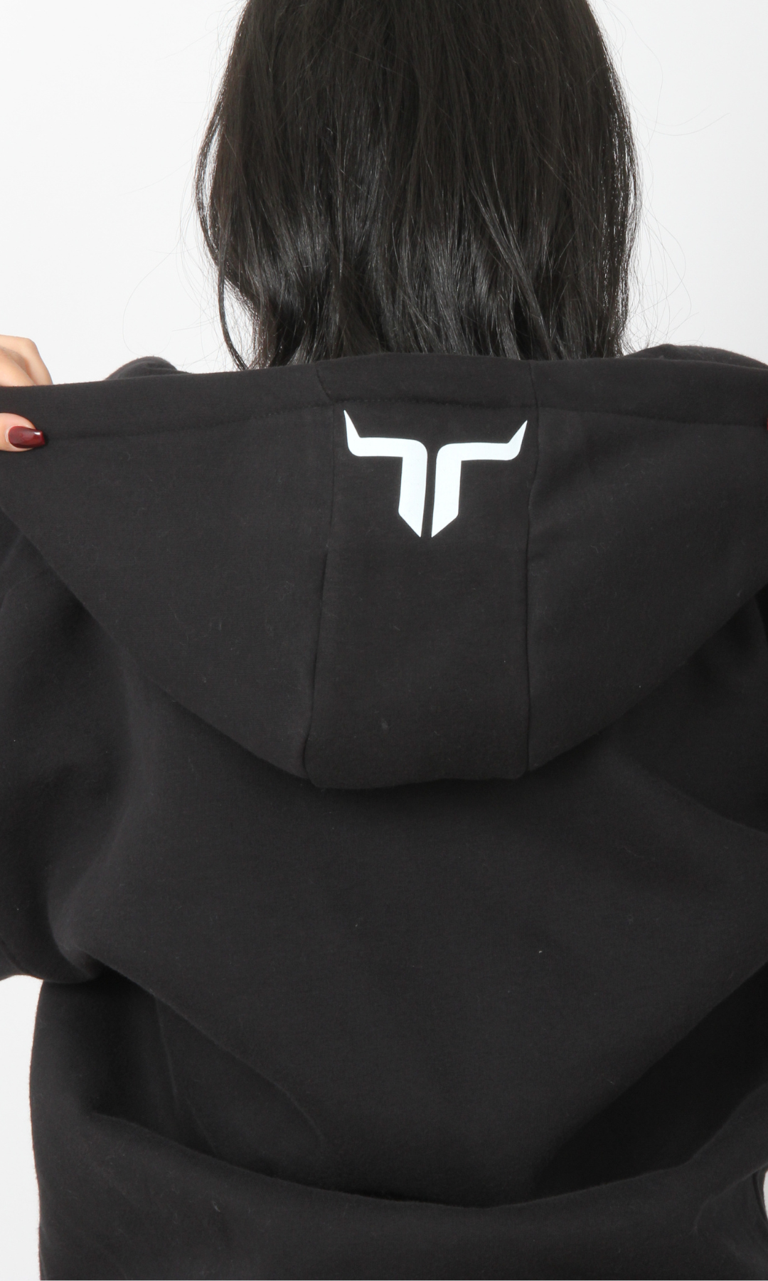 (Original) Women Zip-Up Hoodie Jacket - NUT (Black)