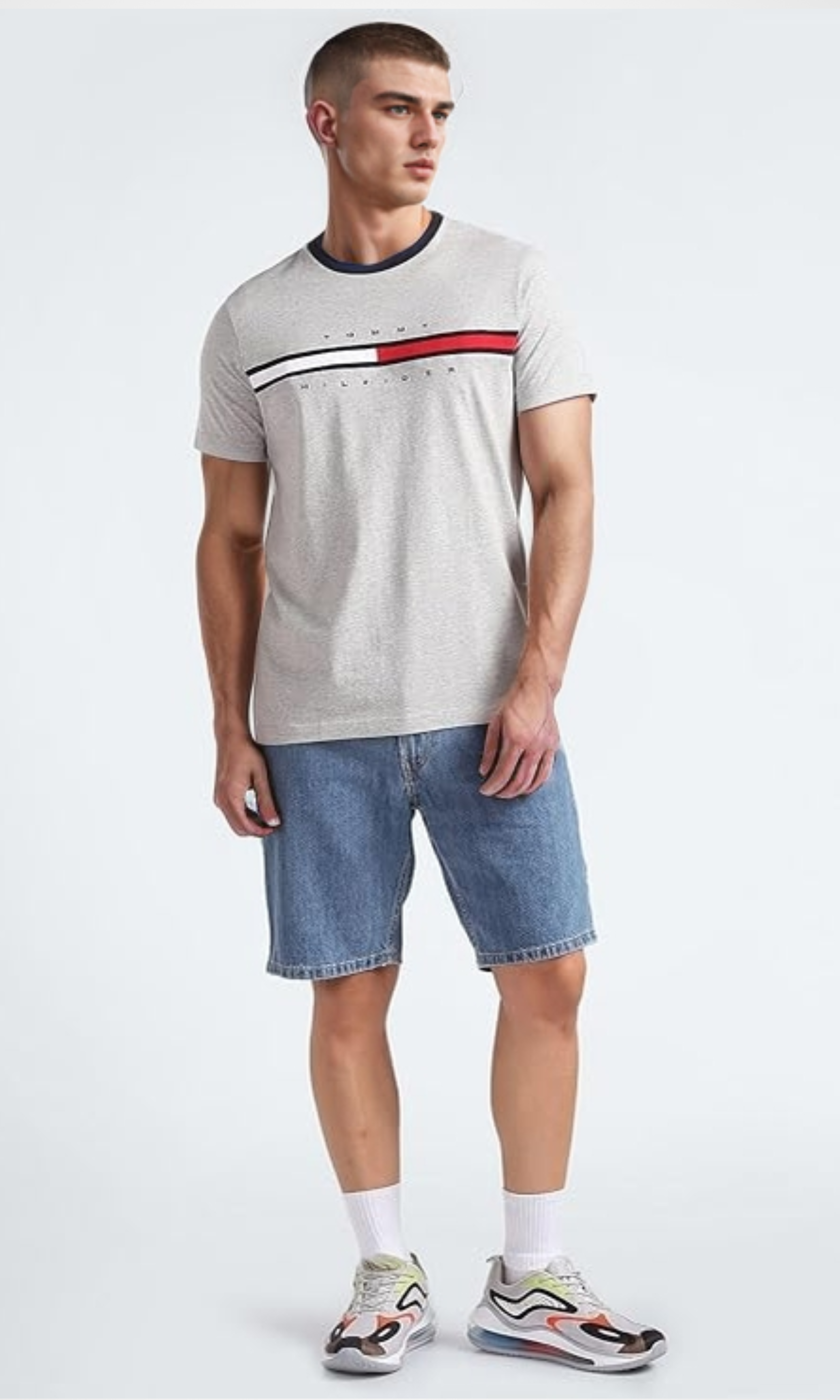Original Men Graphic Printed T-Shirt (Grey)