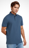 Original Men Solid Cotton Polo Shirt 2 buttons (Petrol)