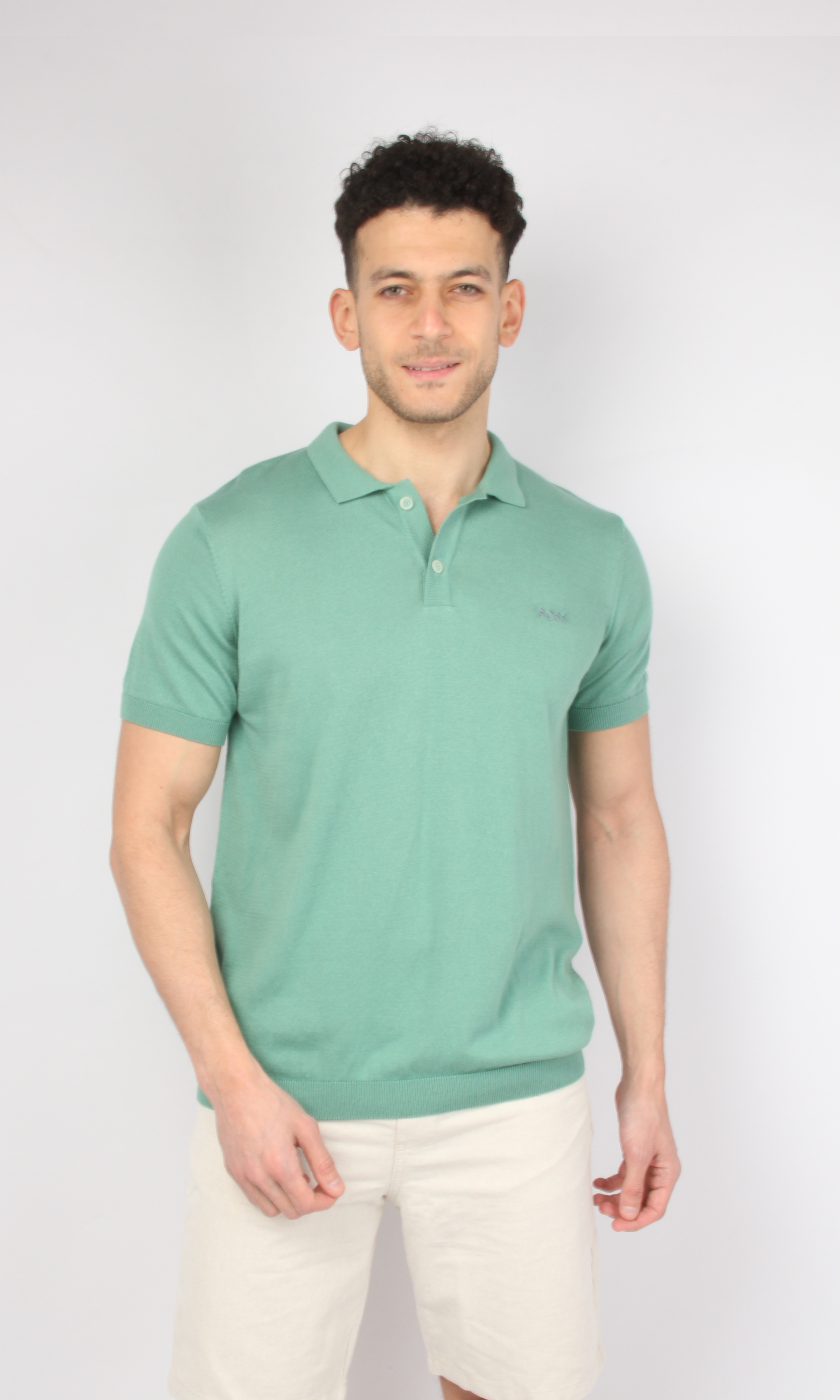 Men knit polo Shirt
