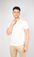 Men knit polo Shirt