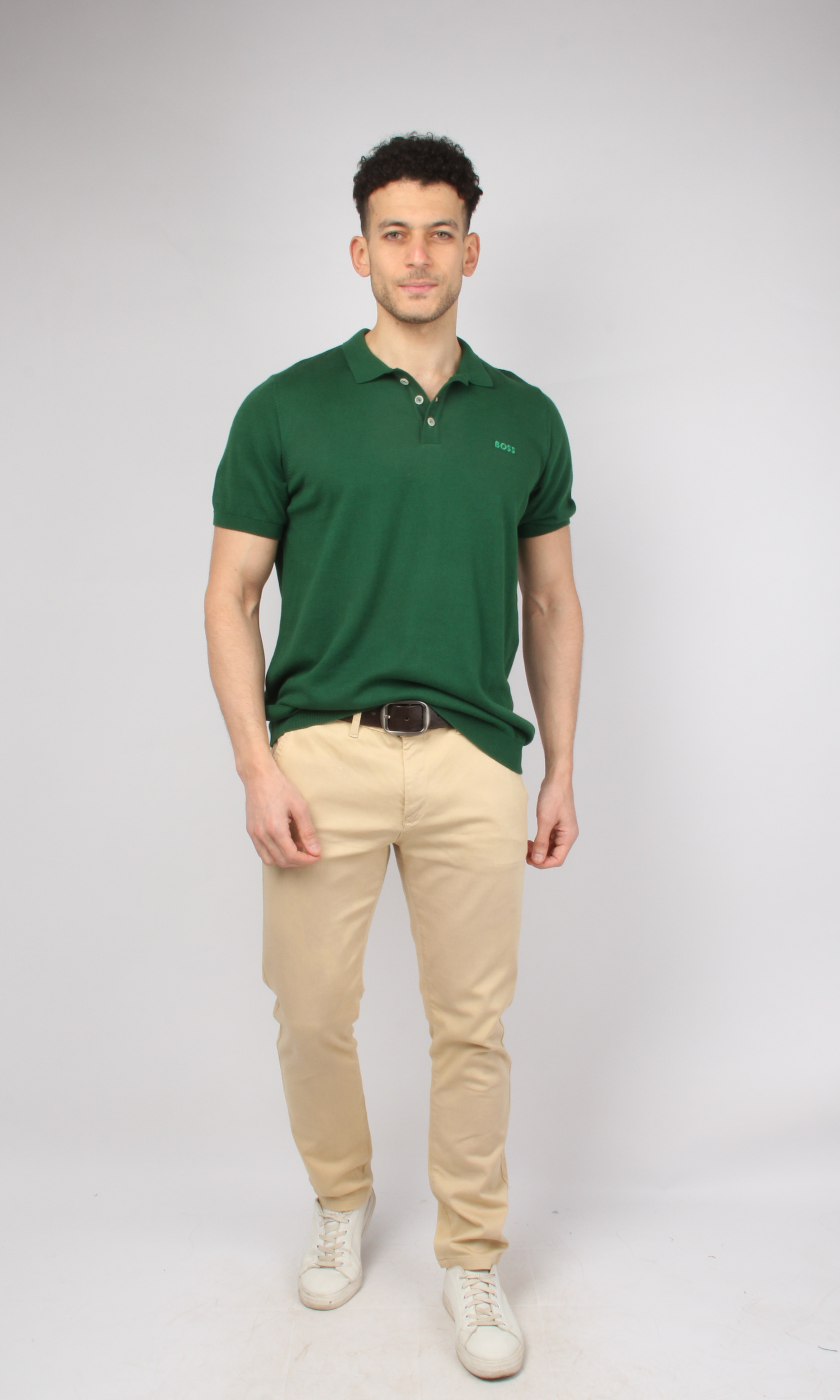Men knit polo Shirt