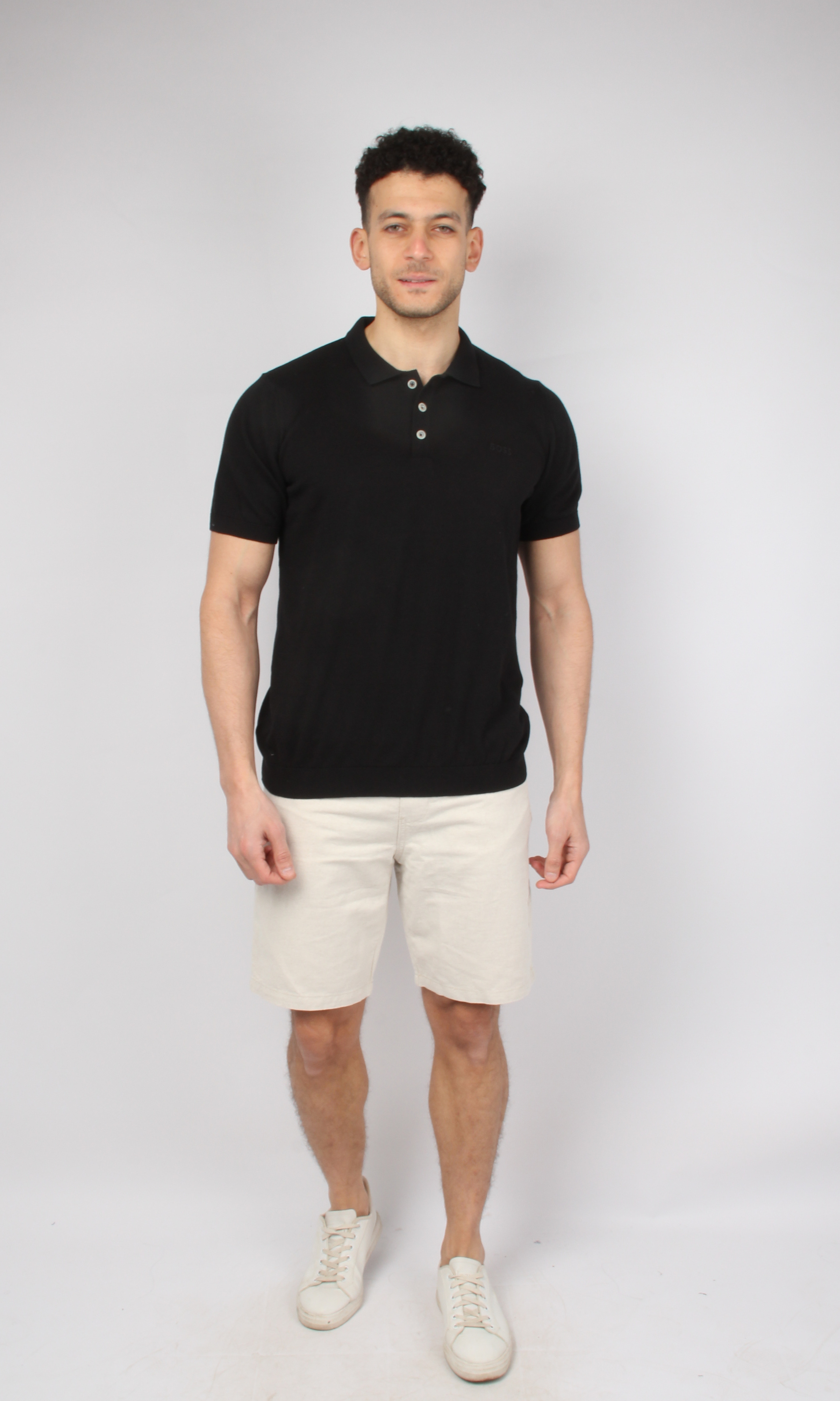Men knit polo Shirt