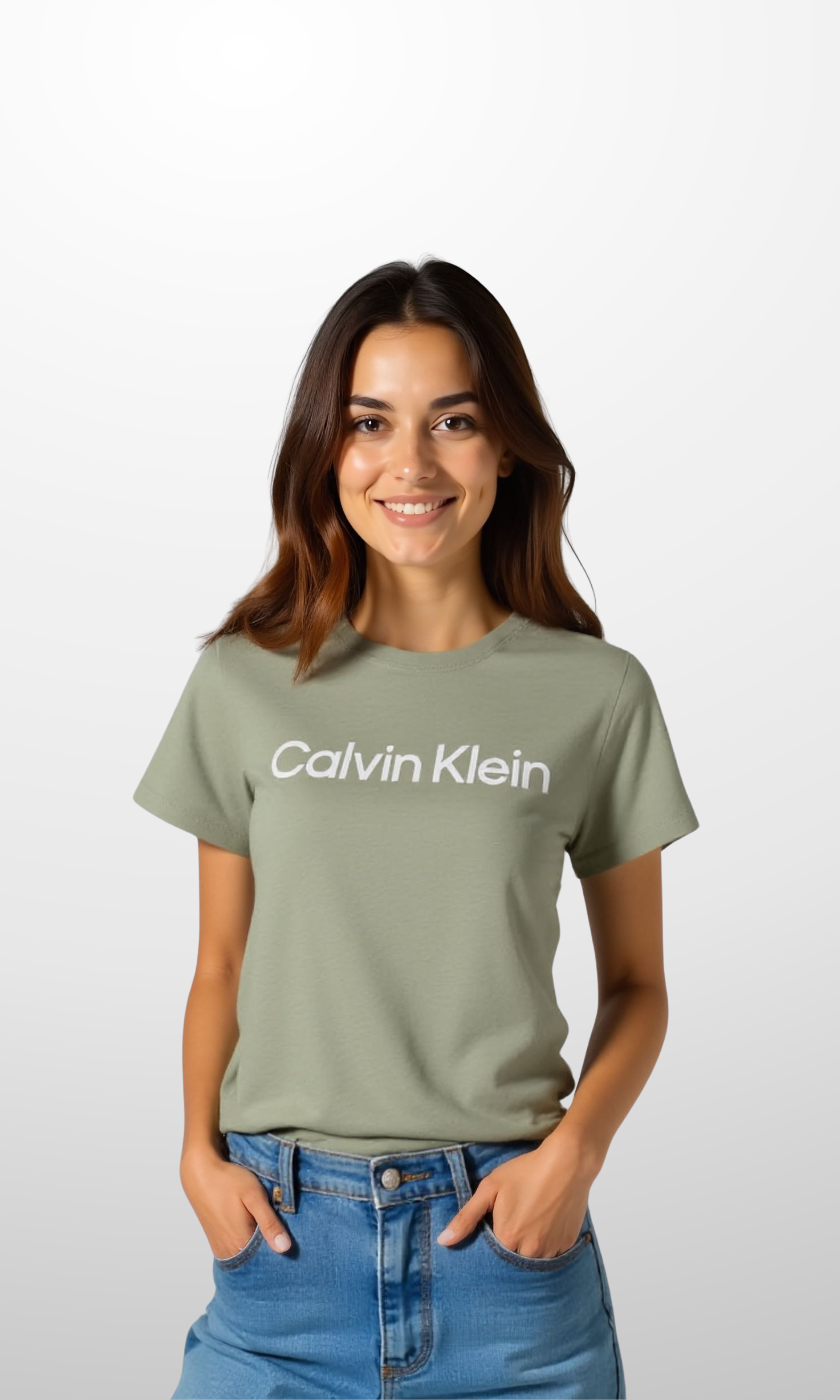 Women Comfort Cotton T Shirt (Mint)