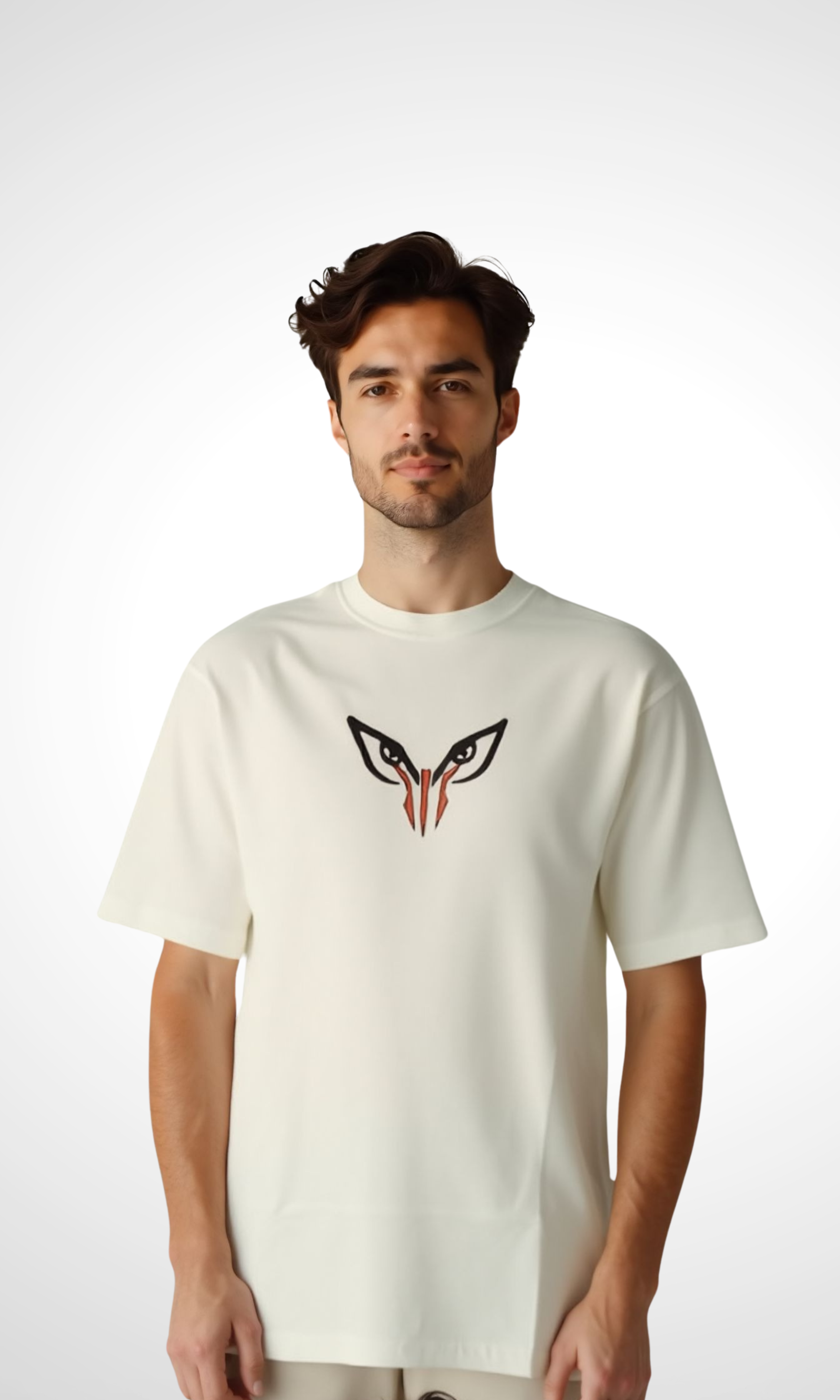 Men TOGO Cotton T-Shirt (White)