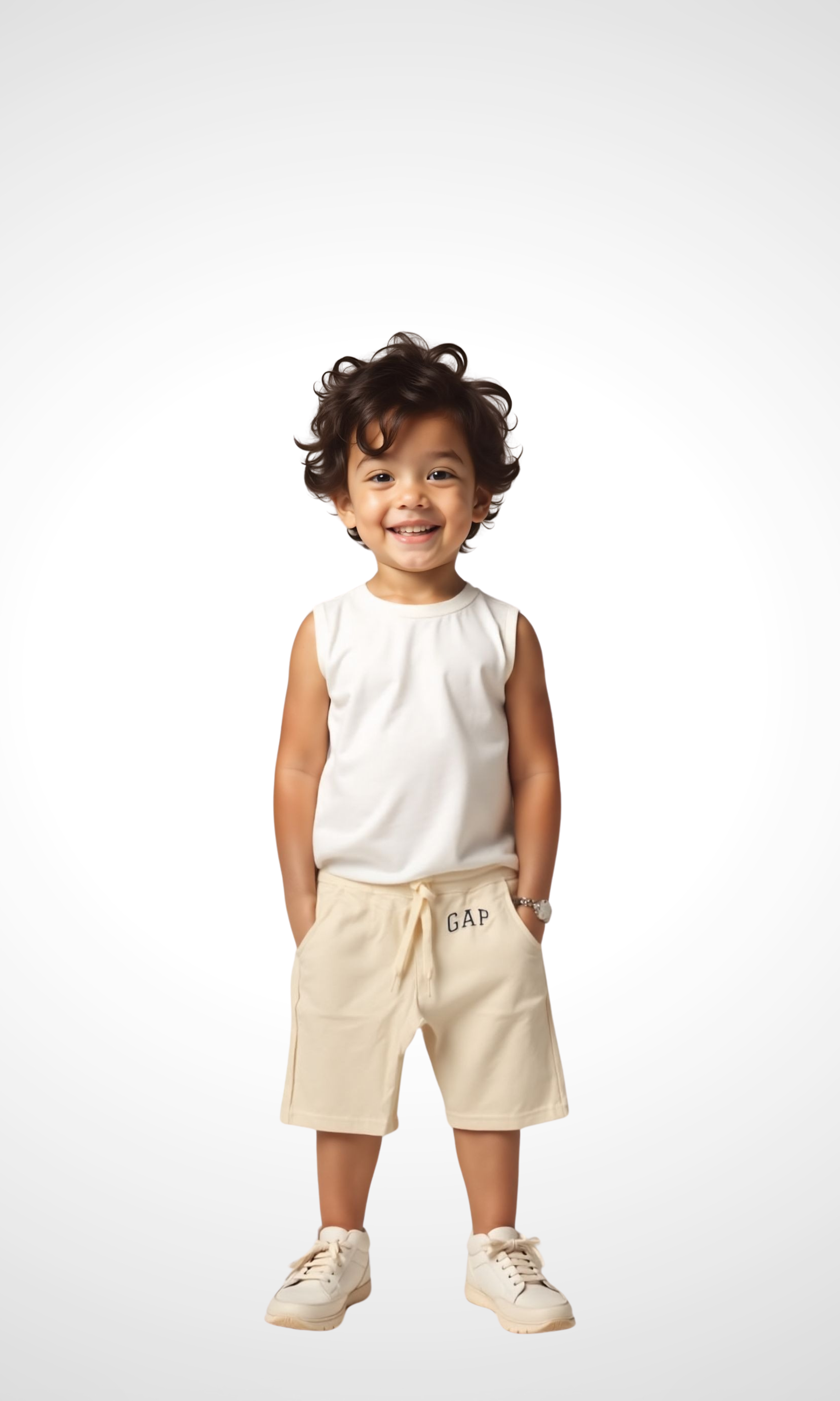 Kids Cotton Shorts for Boys Gap
