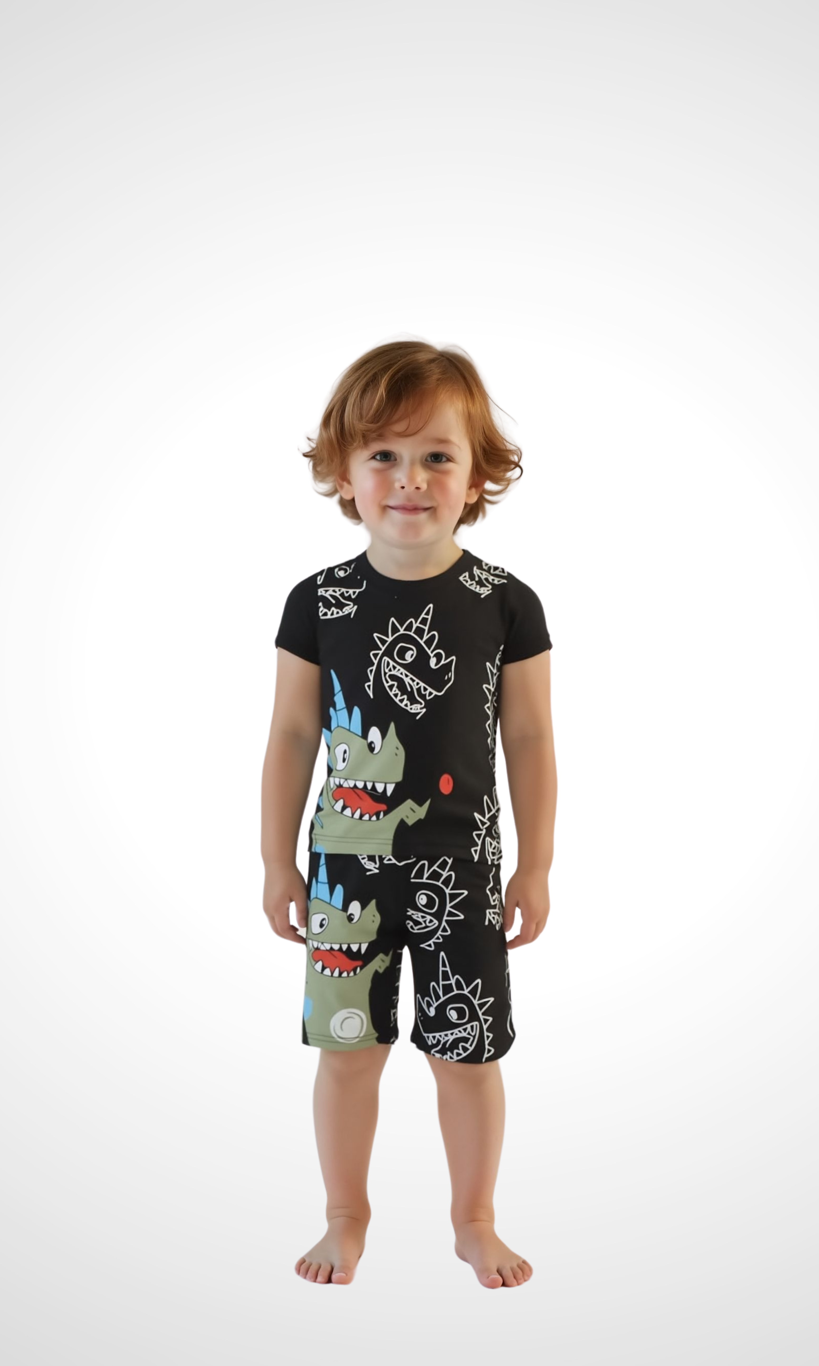 Kids Pop Dino Set (Black)