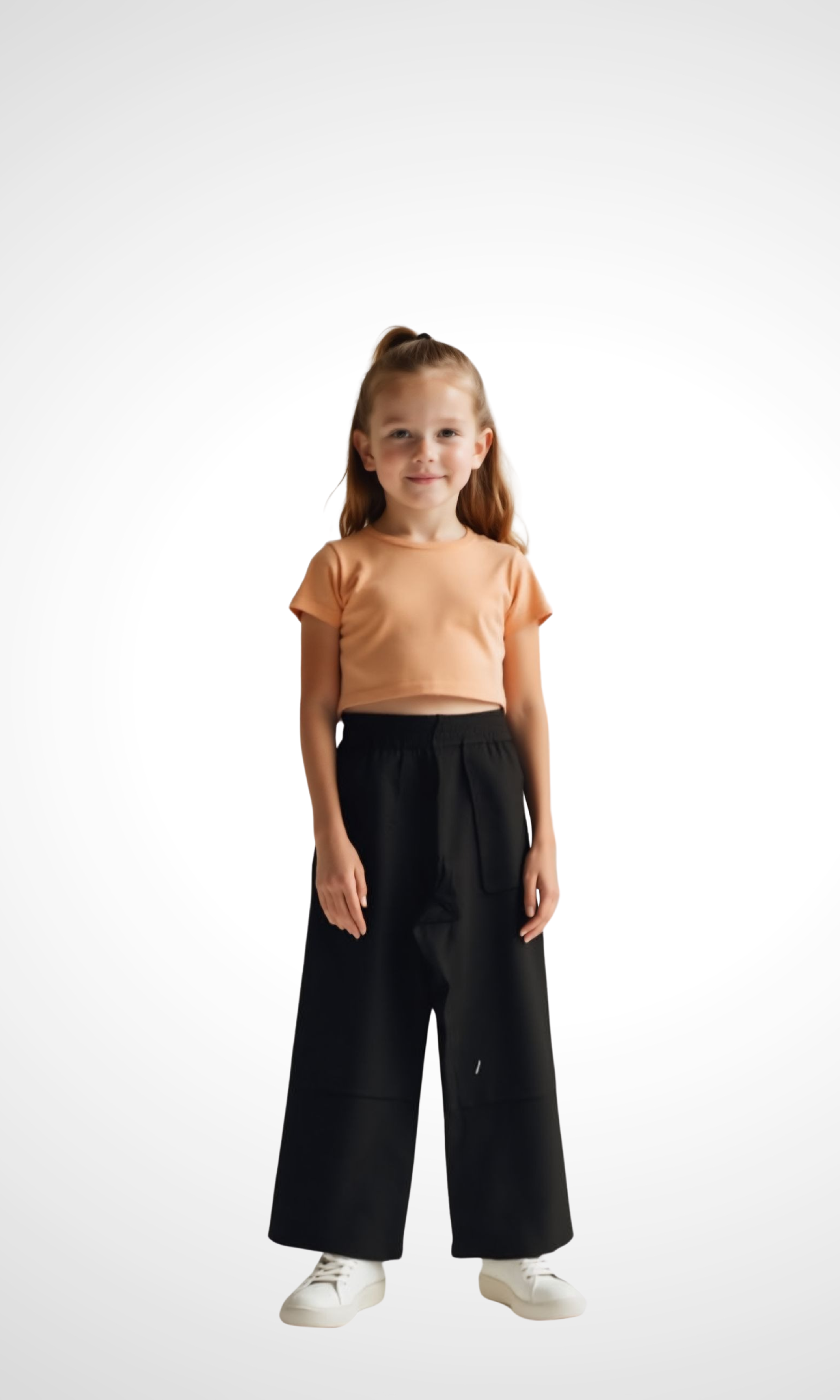Kids Linen Trousers For Girls