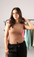 Women Fitted Top Elastic