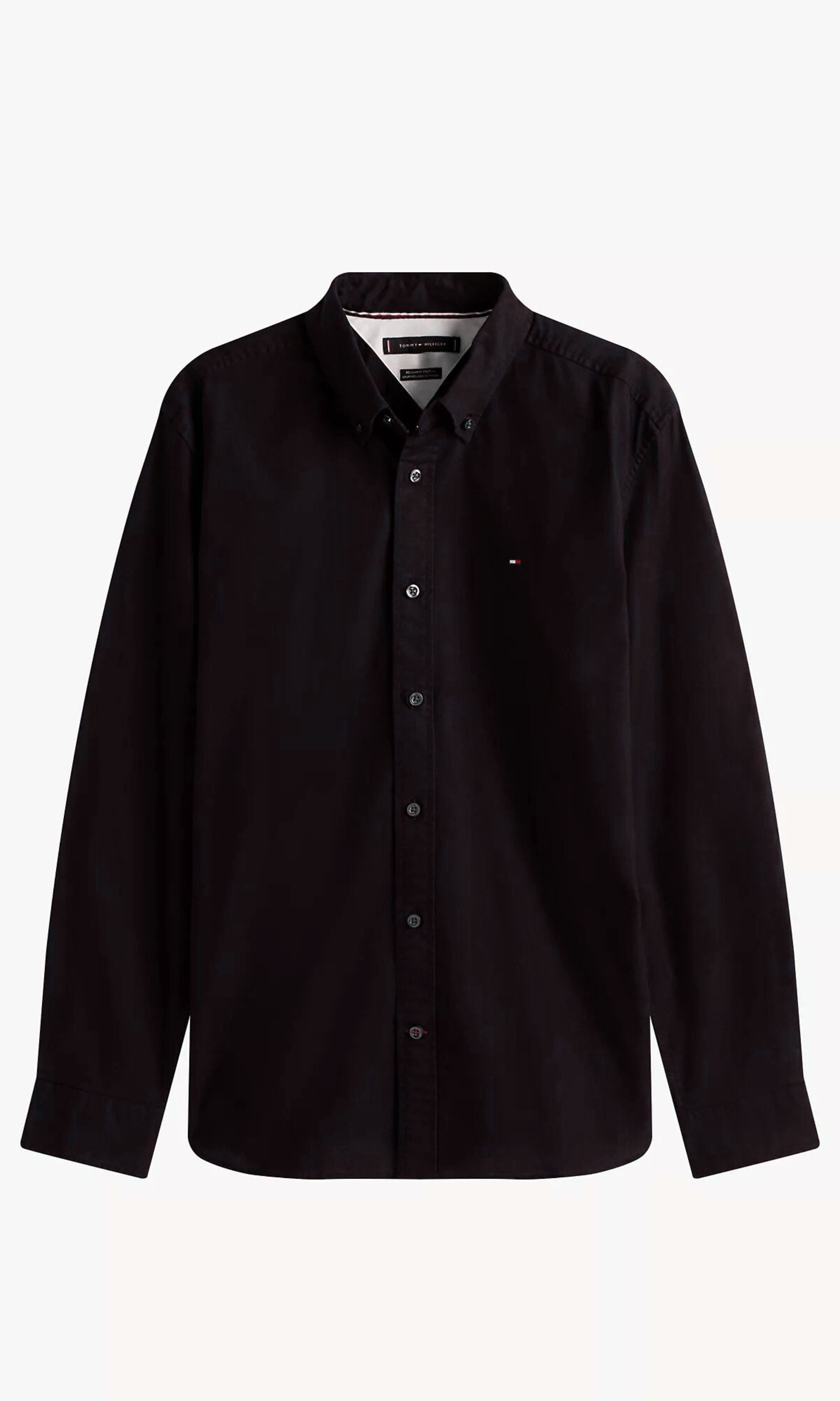 Men Slim Fit Oxford Shirt TH (Black)