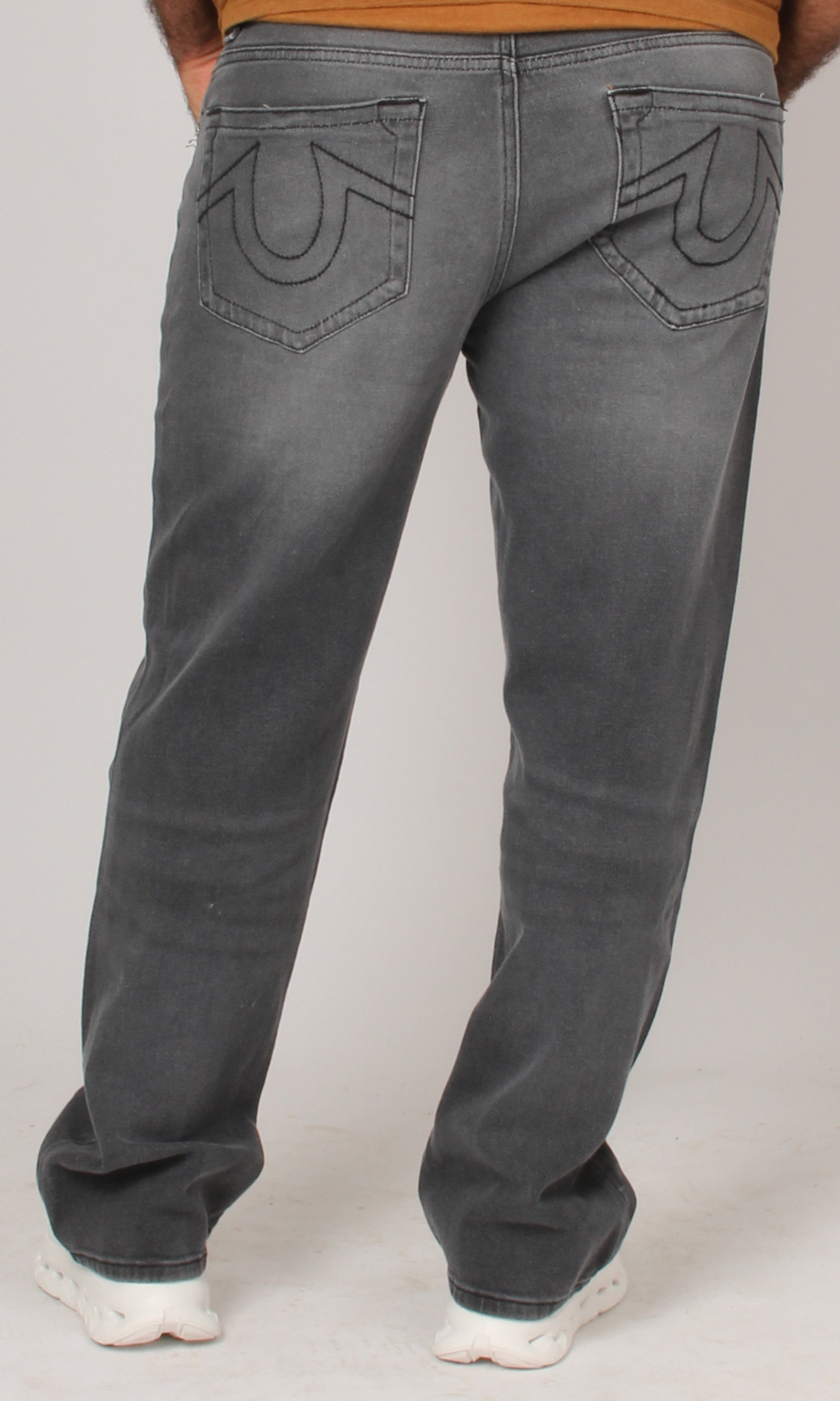 Men Straight Leg Jeans T.R (Grey)