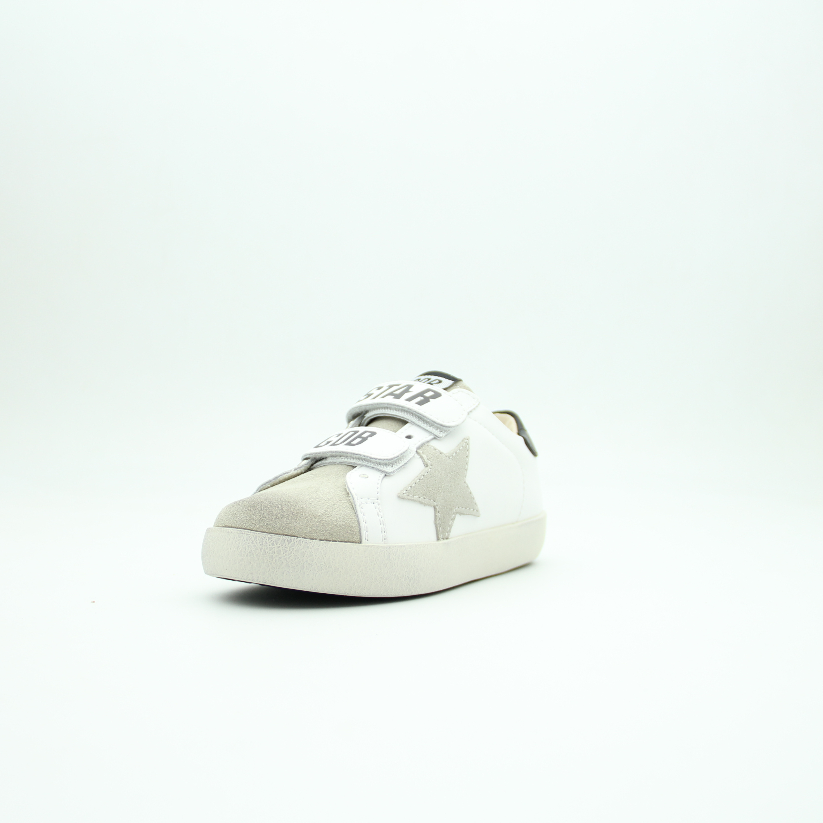 Kids Golden Goose Super Star (White*Grey Star)