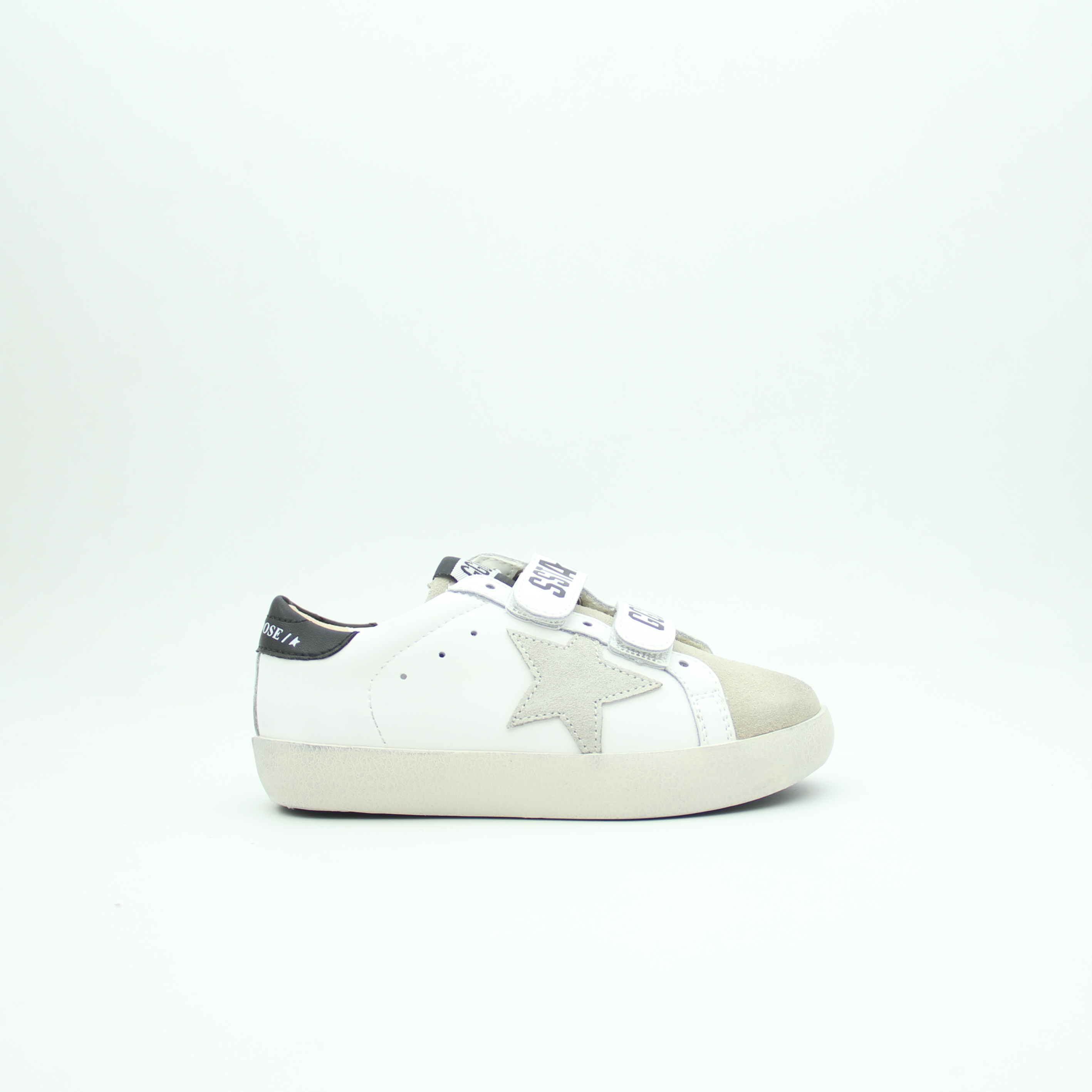 Kids Golden Goose Super Star (White*Grey Star)