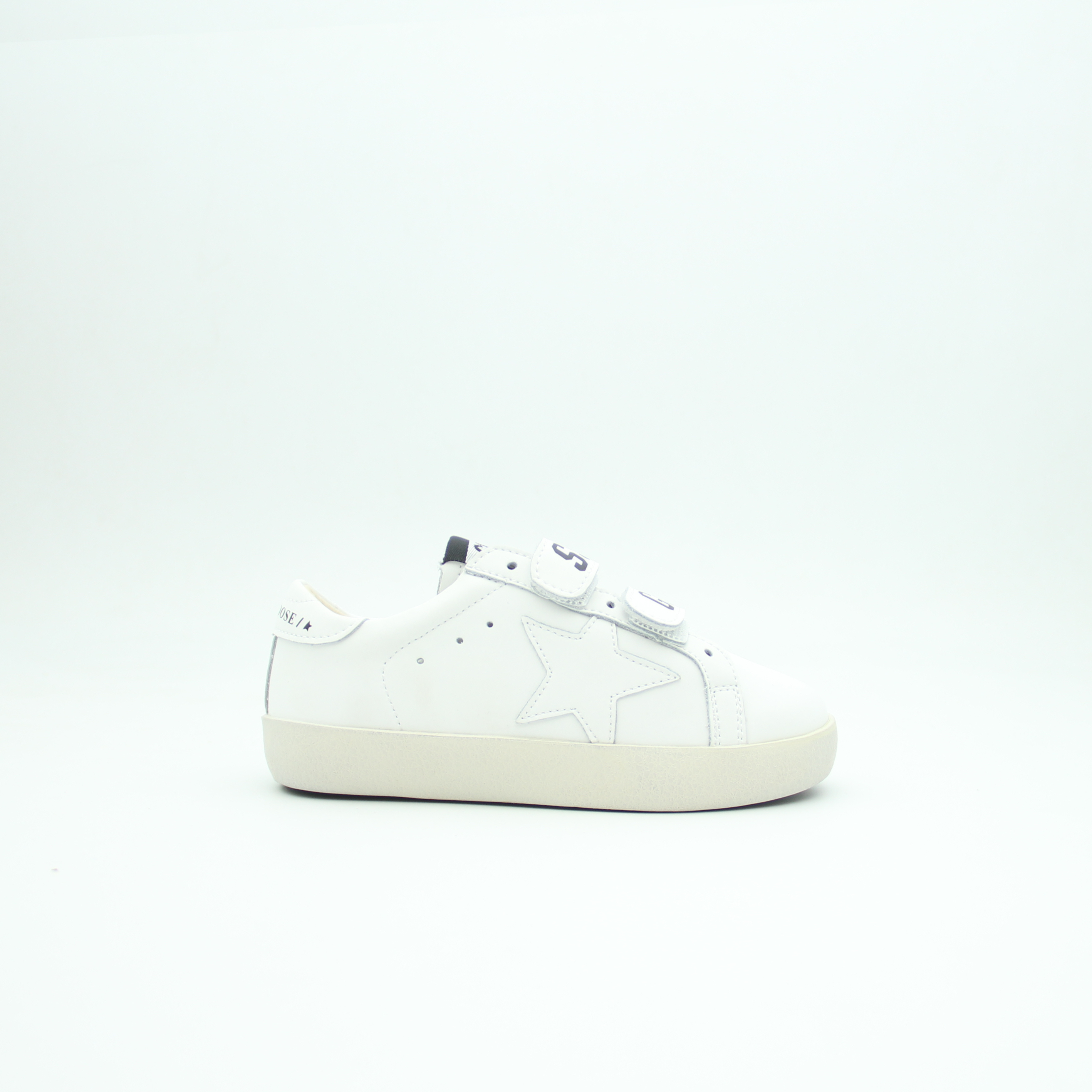 Kids Golden Goose Super Star (White Star)