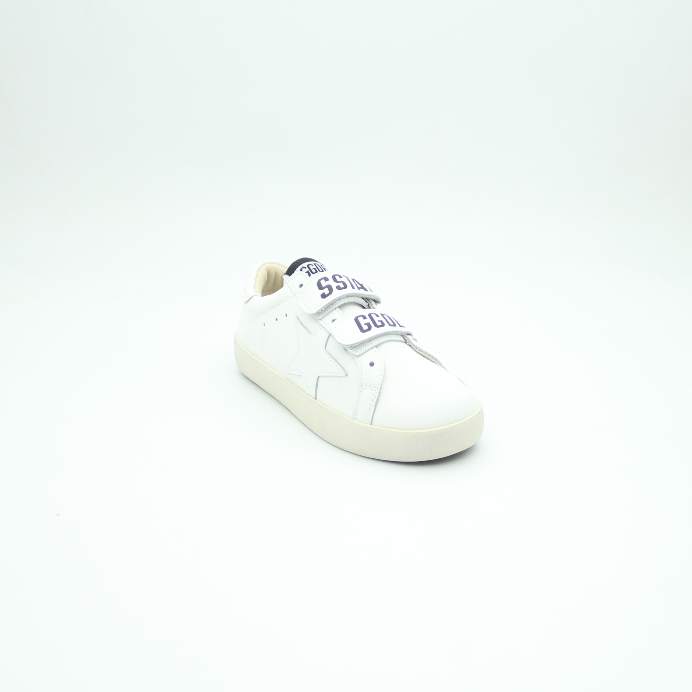 Kids Golden Goose Super Star (White Star)