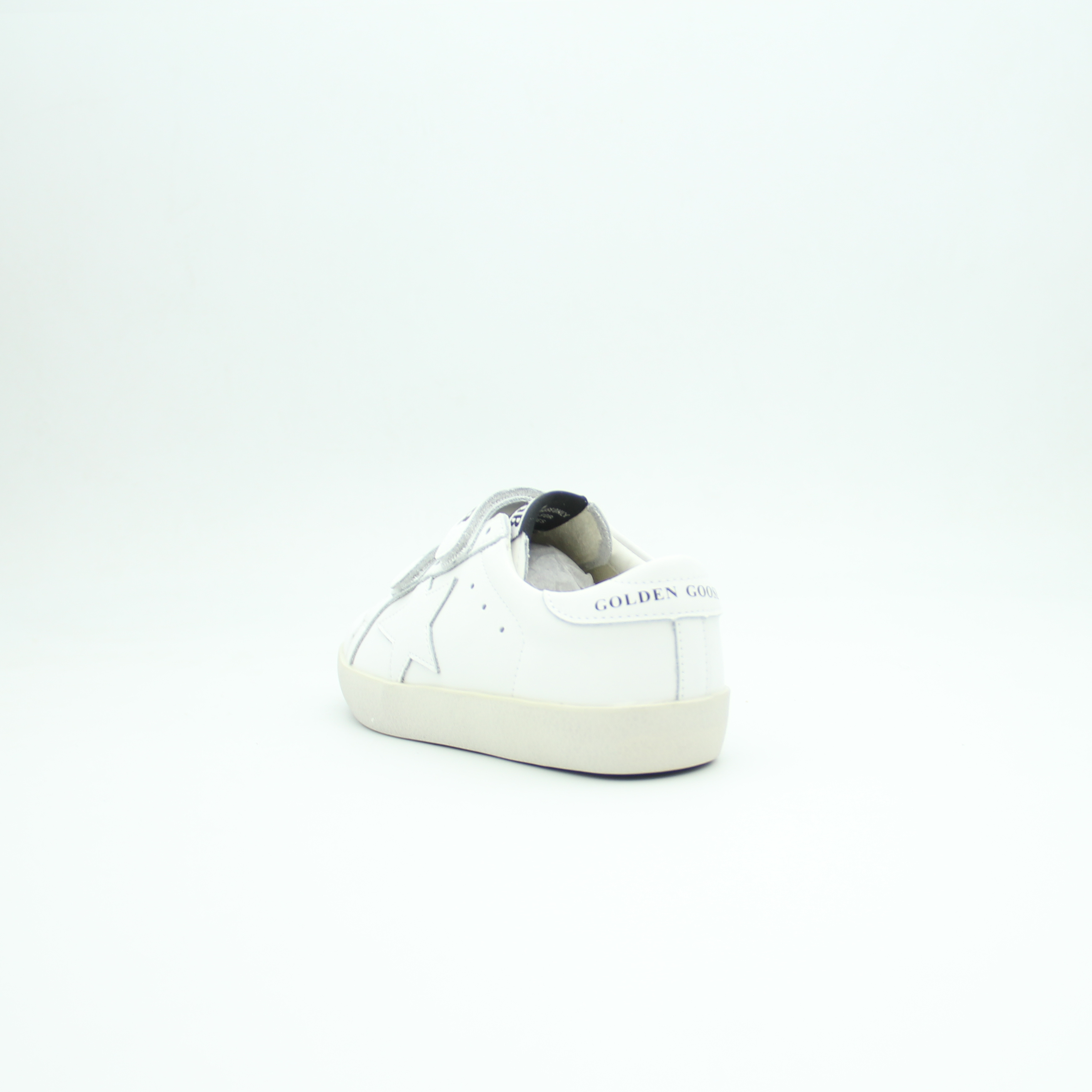 Kids Golden Goose Super Star (White Star)