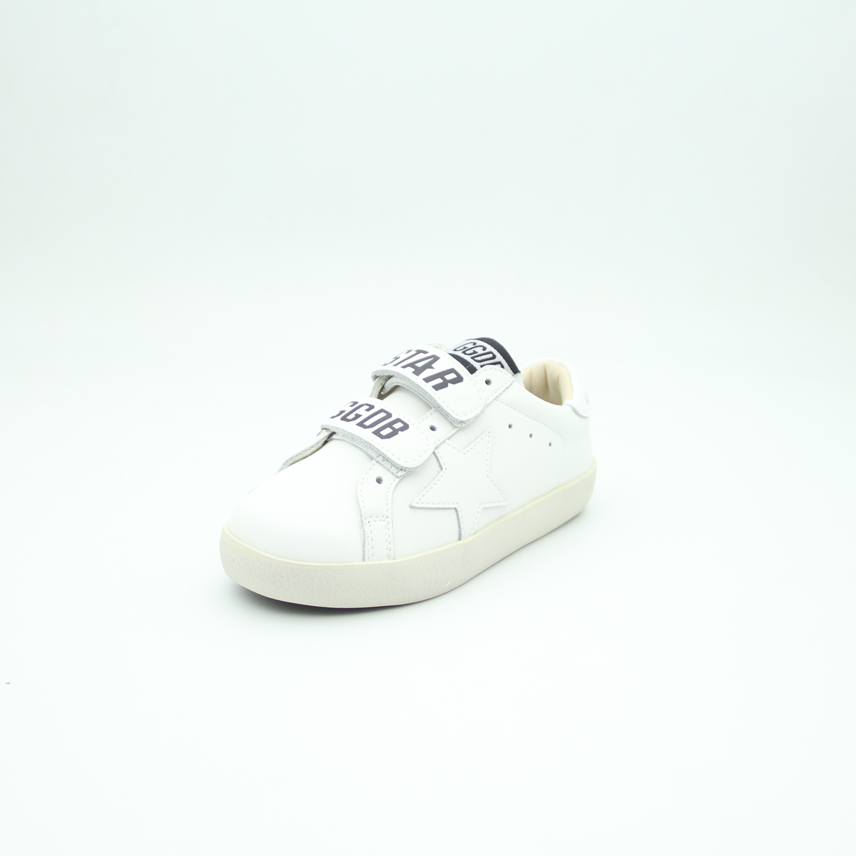 Kids Golden Goose Super Star (White Star)