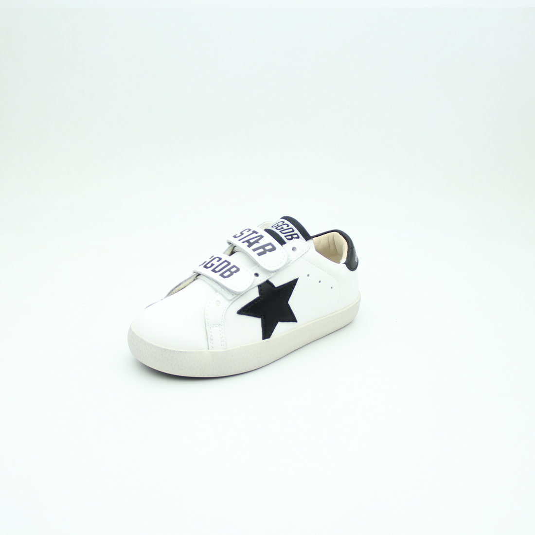 Kids Golden Goose Super Star (White*Black Star)