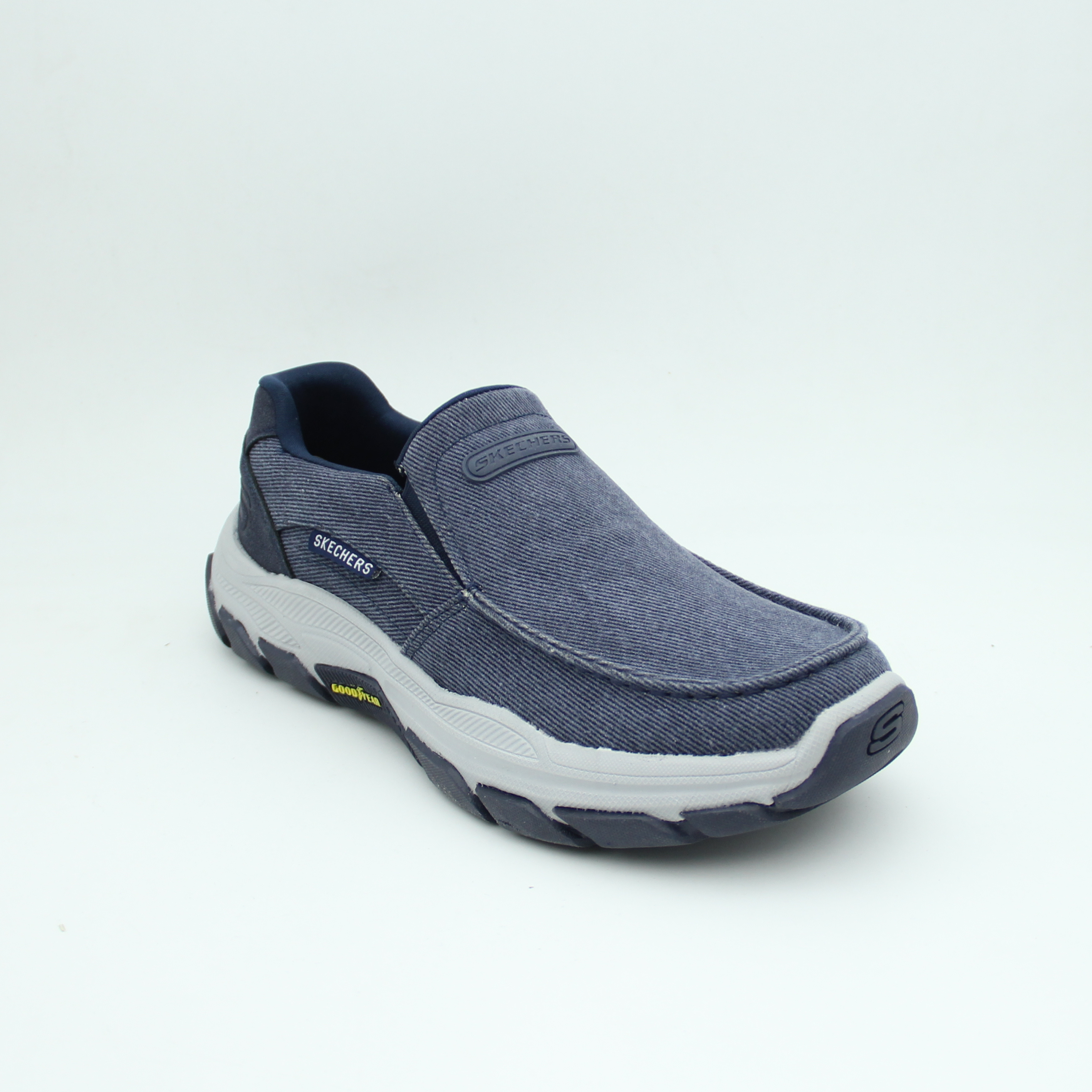 Men Skechers COHAGEN Sneaker (Dark Blue)
