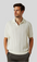 Men Textured Knit Regular Fit Polo