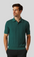 Men Textured Knit Regular Fit Polo