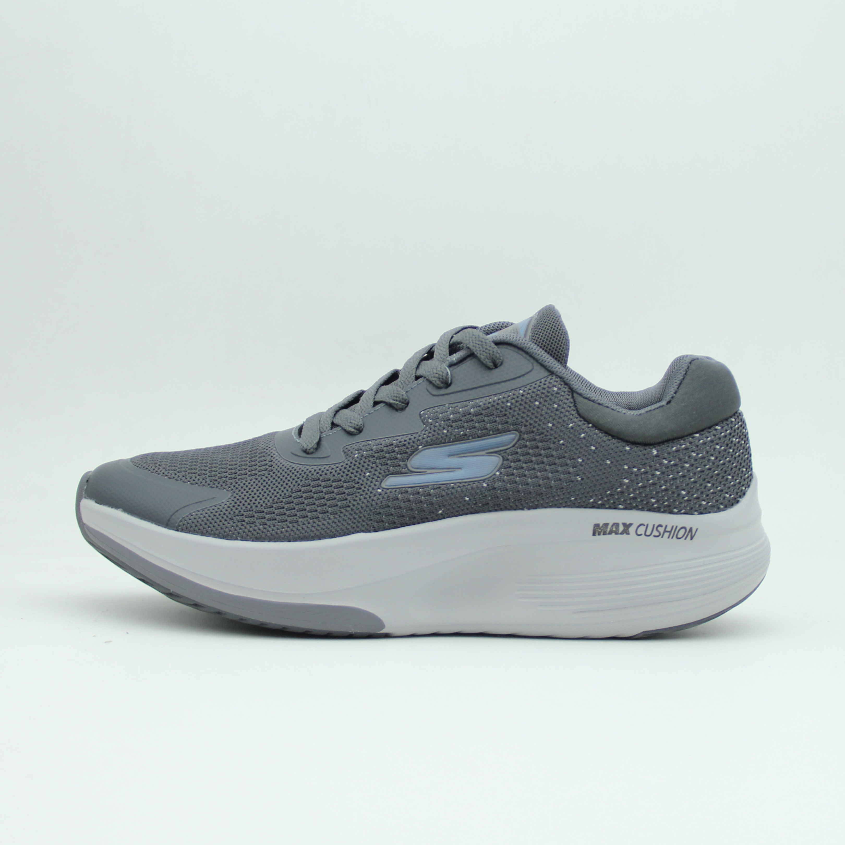 Men Skechers Relaxed Fit Max Cushion (Grey)