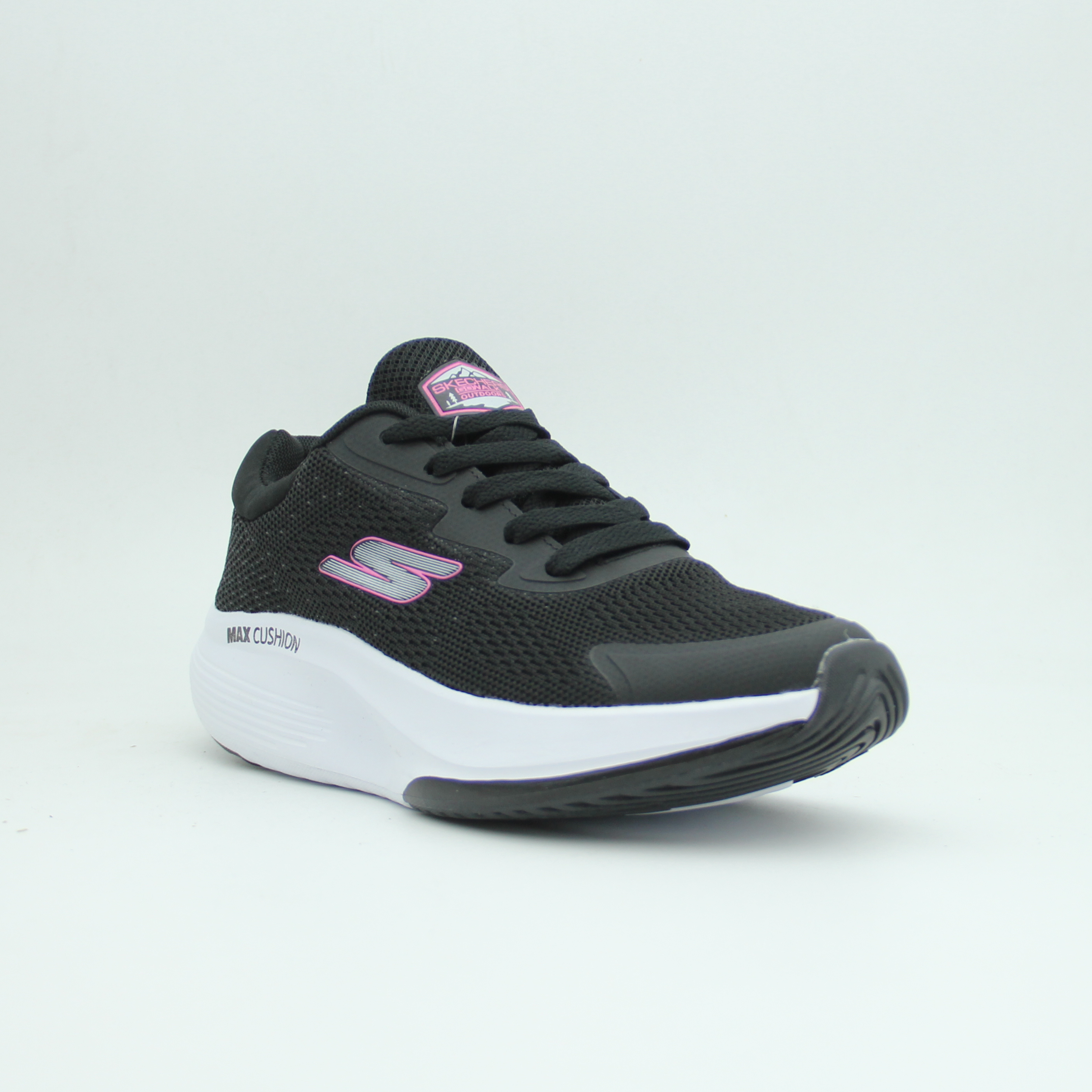 Women Skechers Relaxed Fit MAX CUSHION (Black*White)