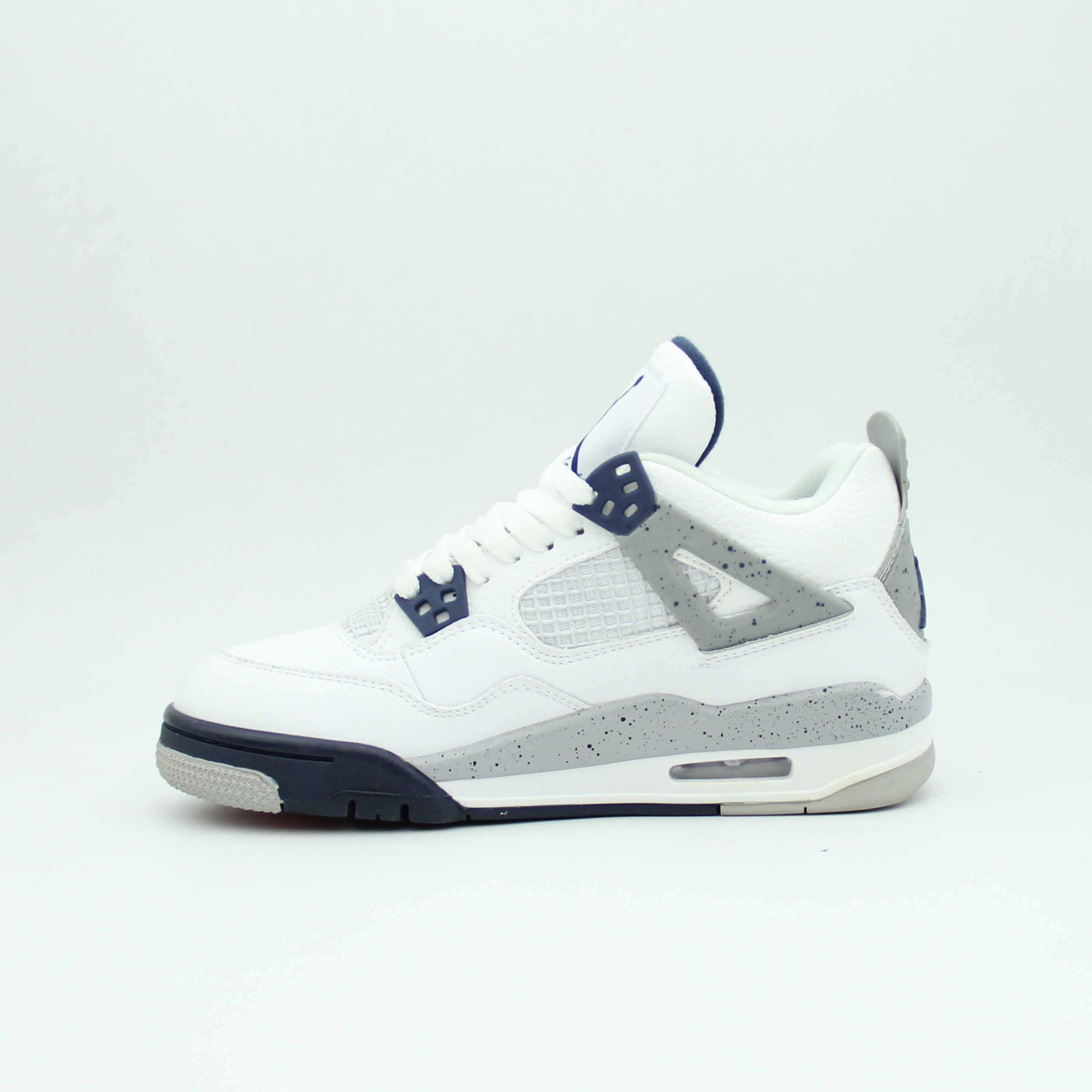 Women Air Jordan 4 Retro SKY (White*Grey*Black)
