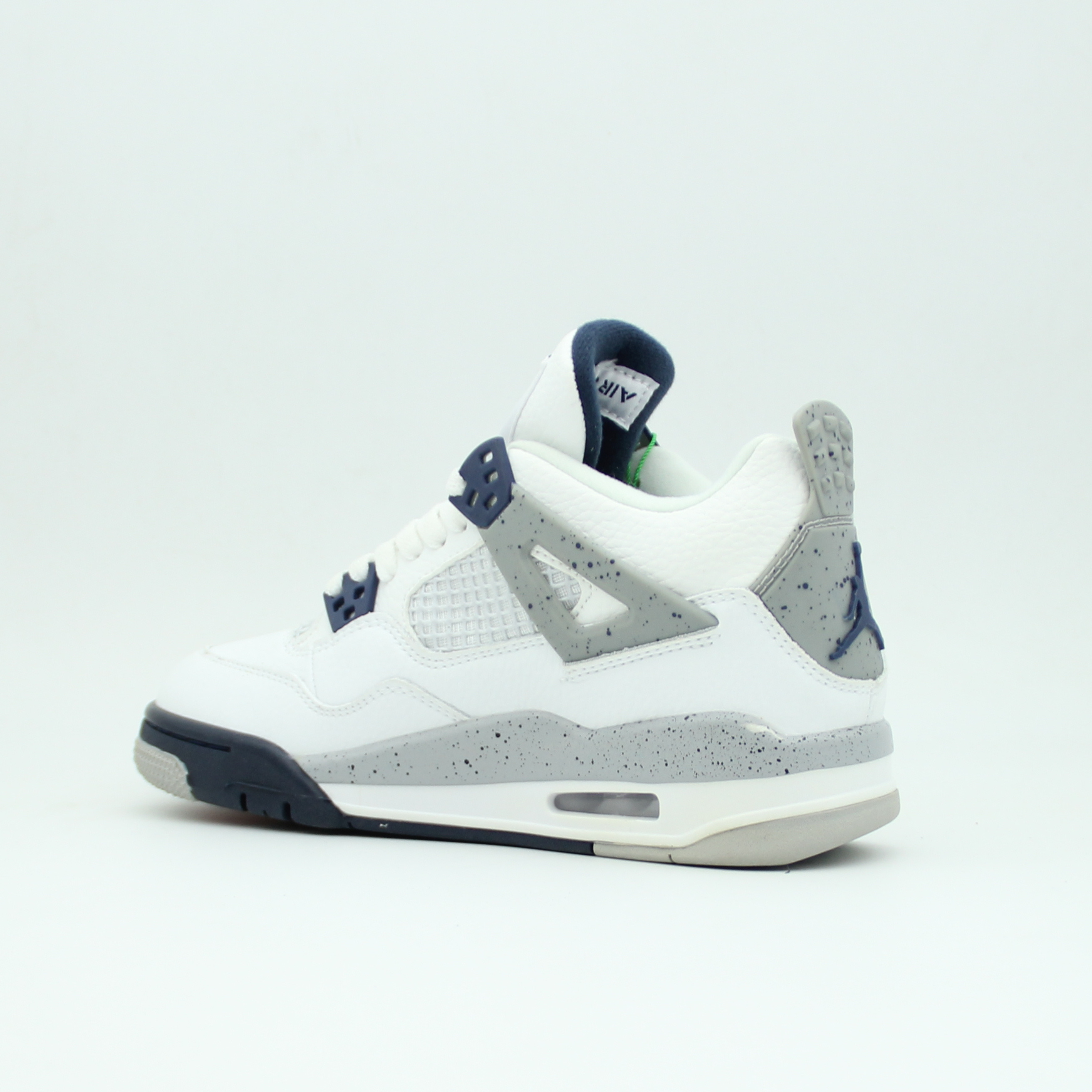 Women Air Jordan 4 Retro SKY (White*Grey*Black)