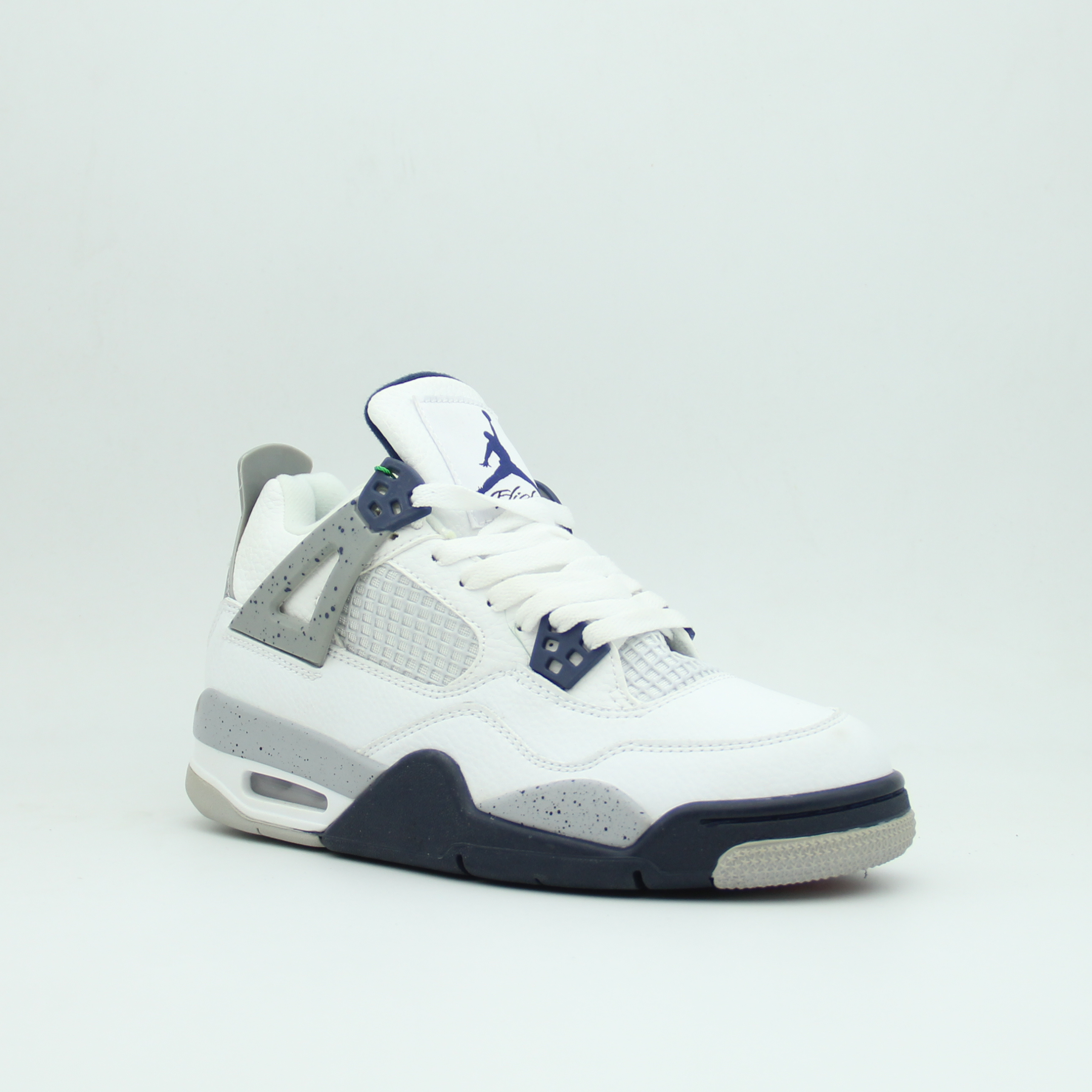 Women Air Jordan 4 Retro SKY (White*Grey*Black)