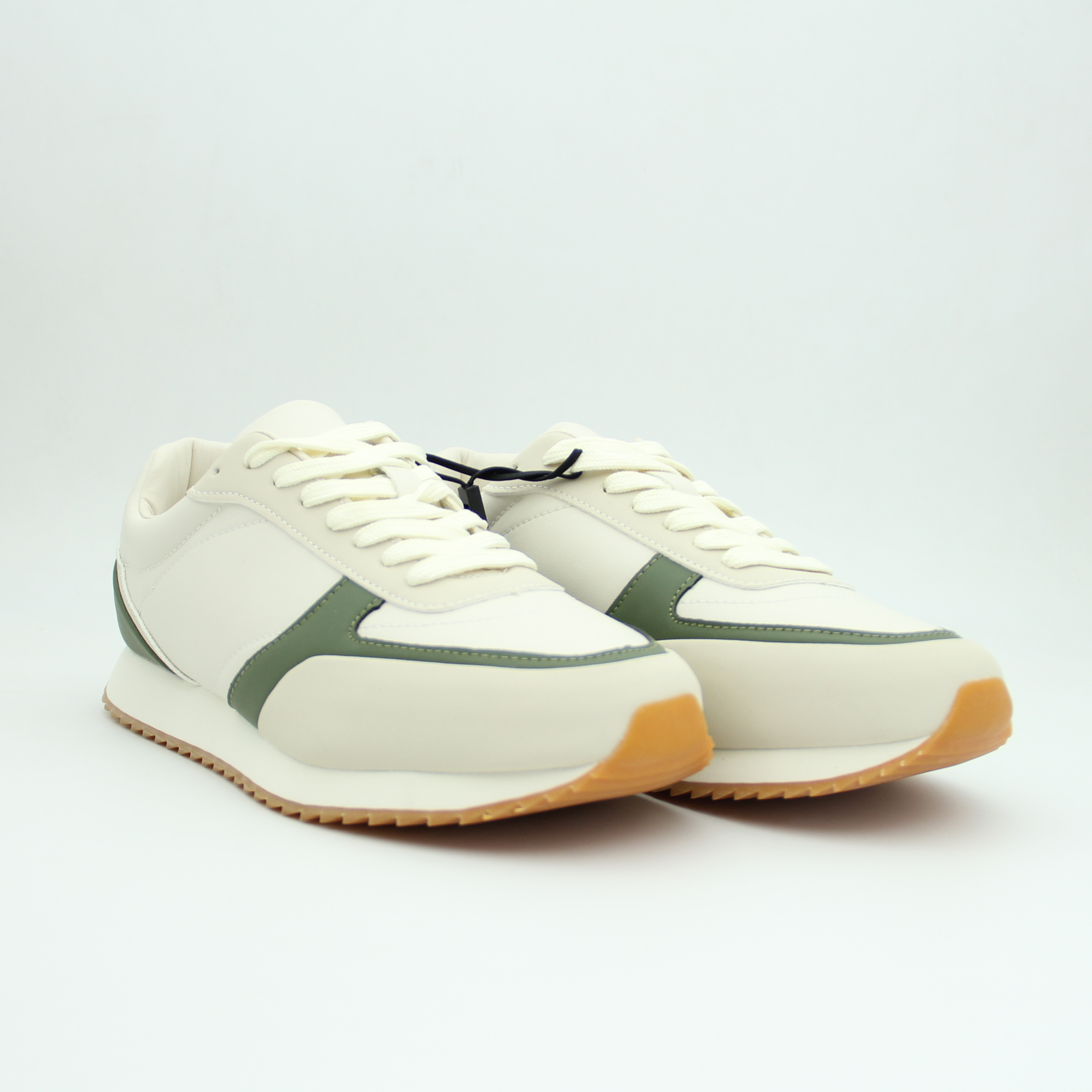 Men L-Spin Deluxe Retro (Beige*Oil Green)