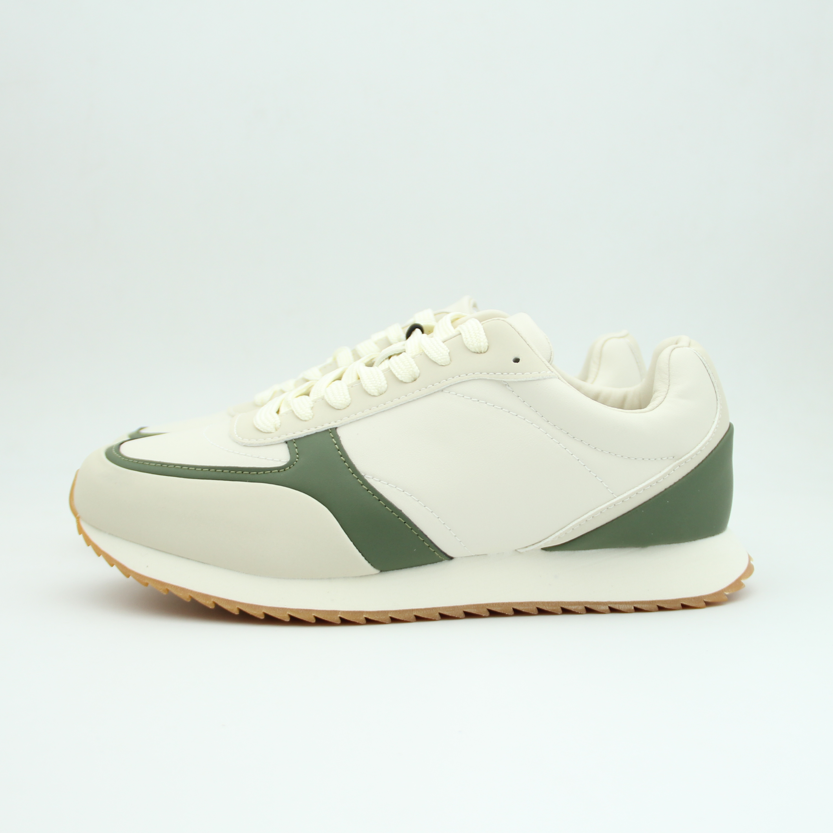Men L-Spin Deluxe Retro (Beige*Oil Green)