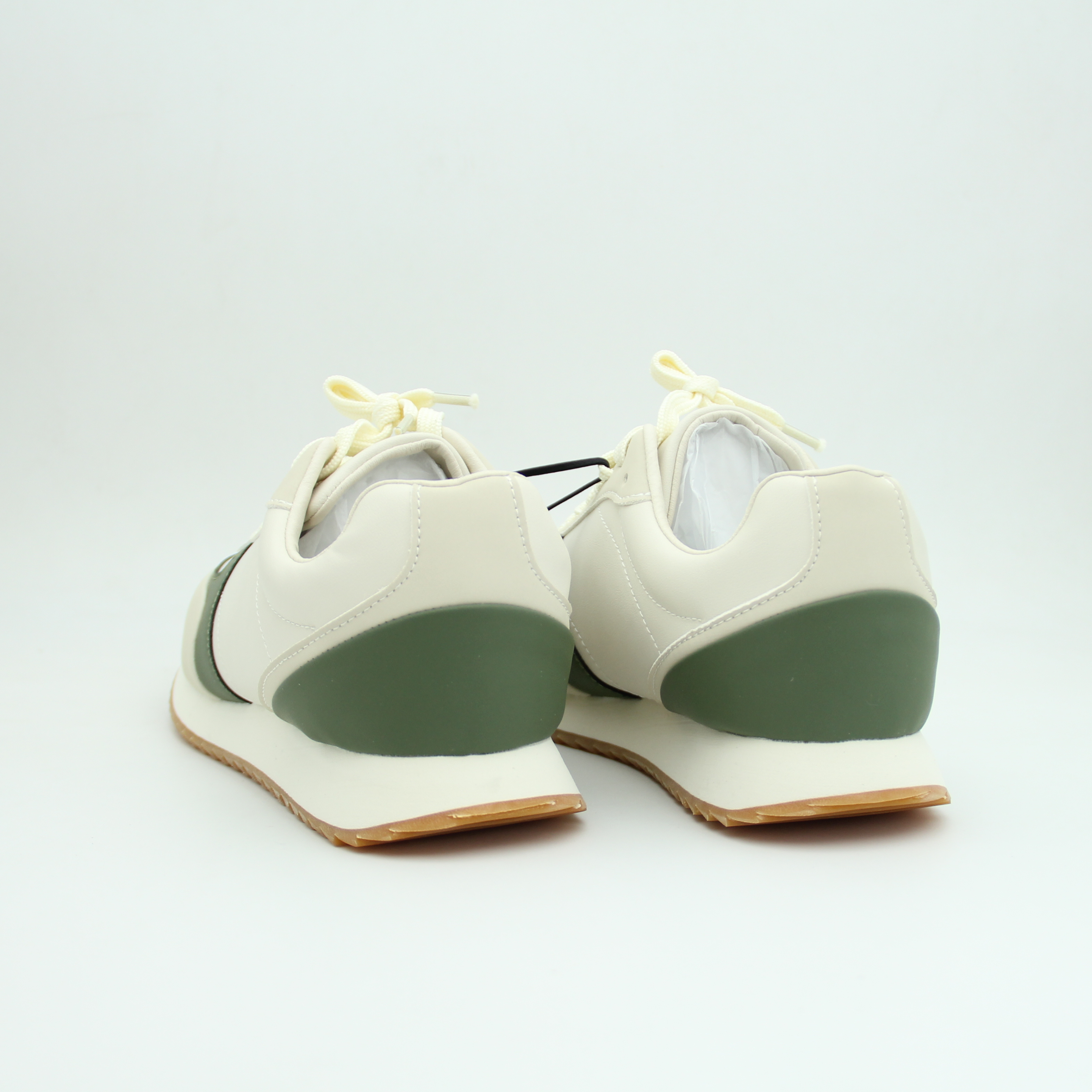 Men L-Spin Deluxe Retro (Beige*Oil Green)