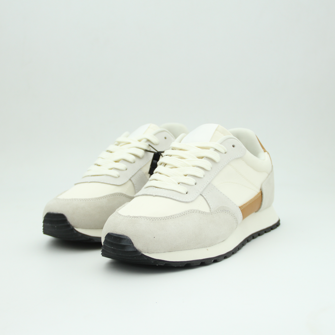 Men L-Spin Deluxe Retro (Beige*Café)
