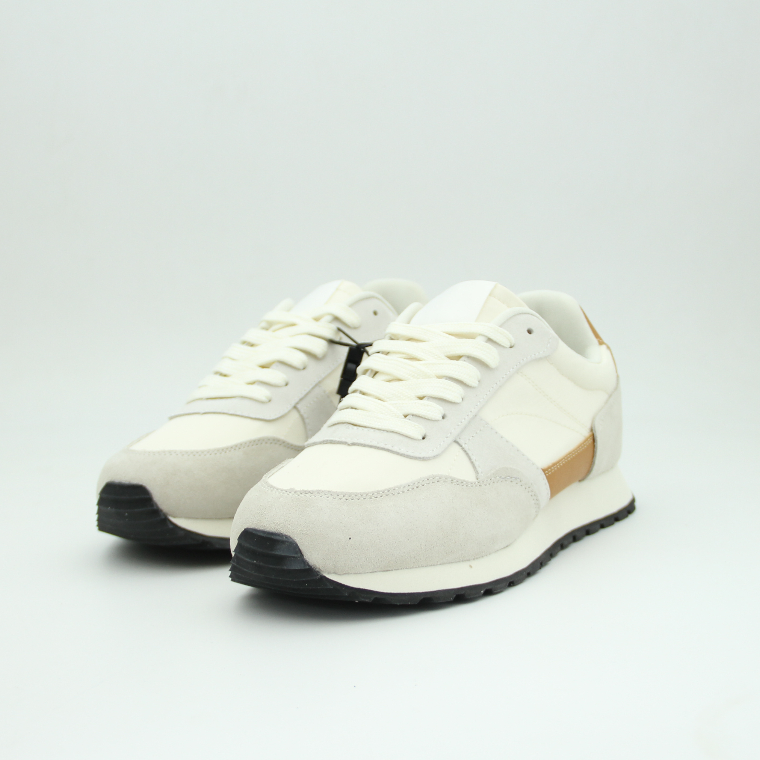Men L-Spin Deluxe Retro (Beige*Café)