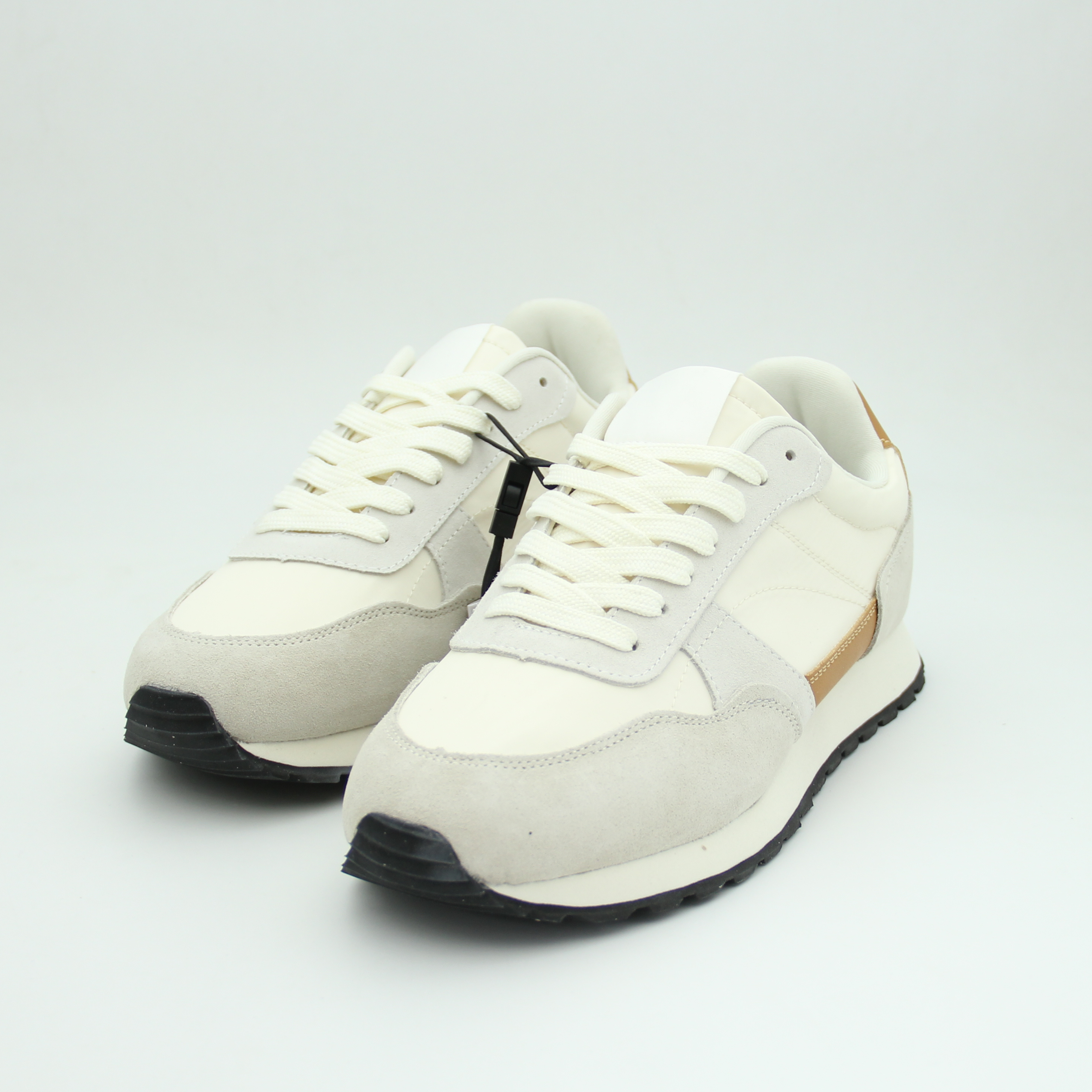 Men L-Spin Deluxe Retro (Beige*Café)