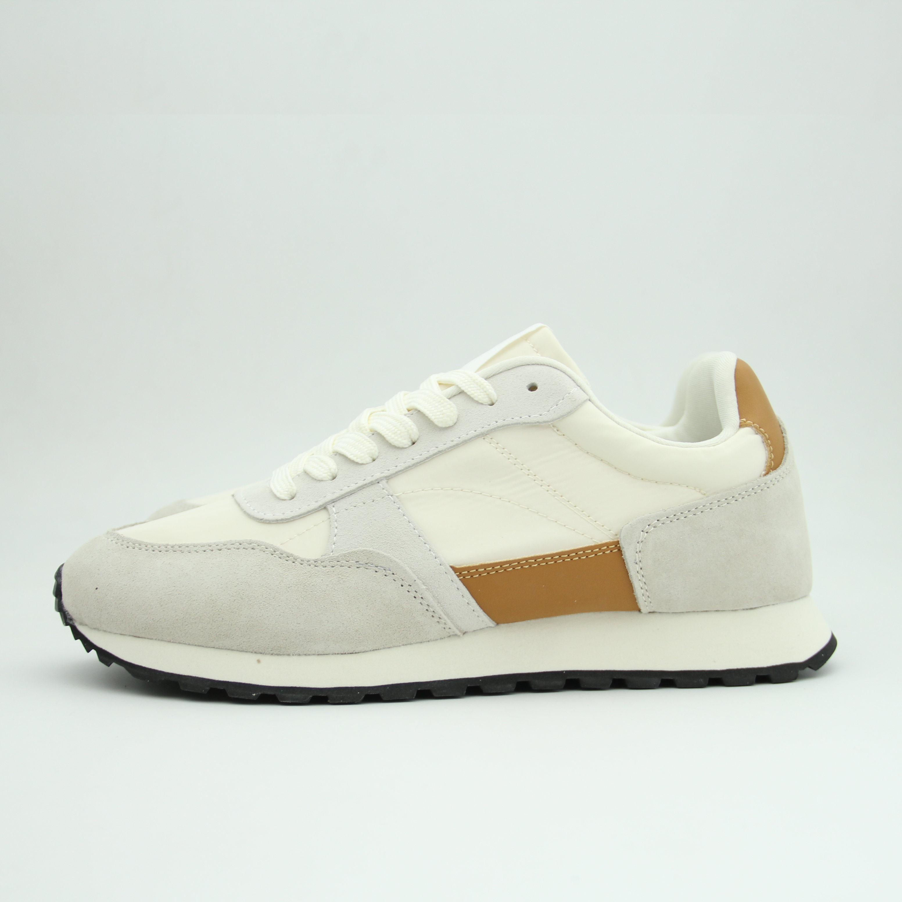 Men L-Spin Deluxe Retro (Beige*Café)