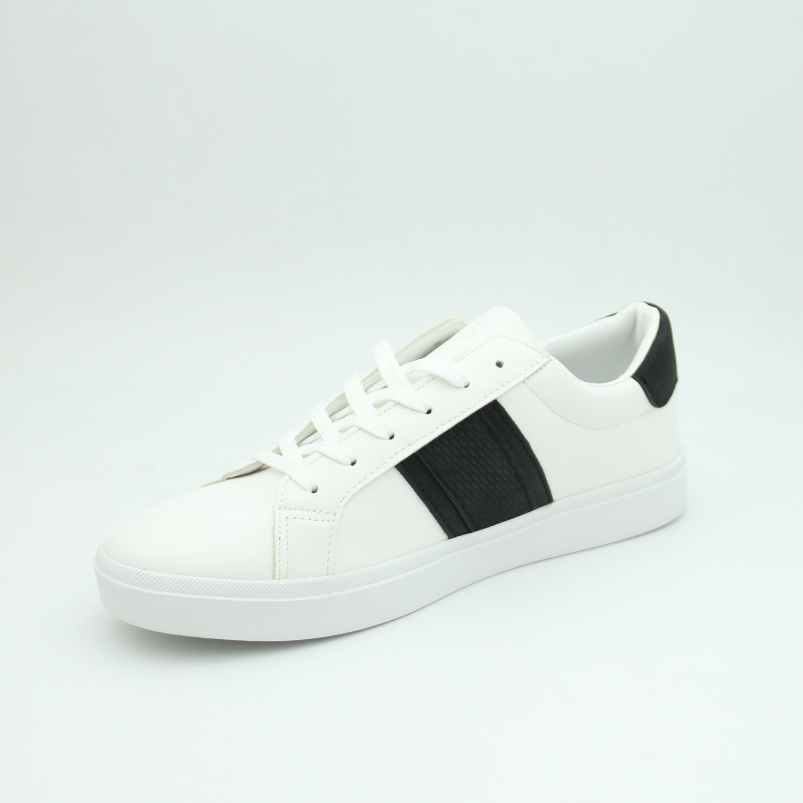 Men Flat Zara (White*Black Stripe)