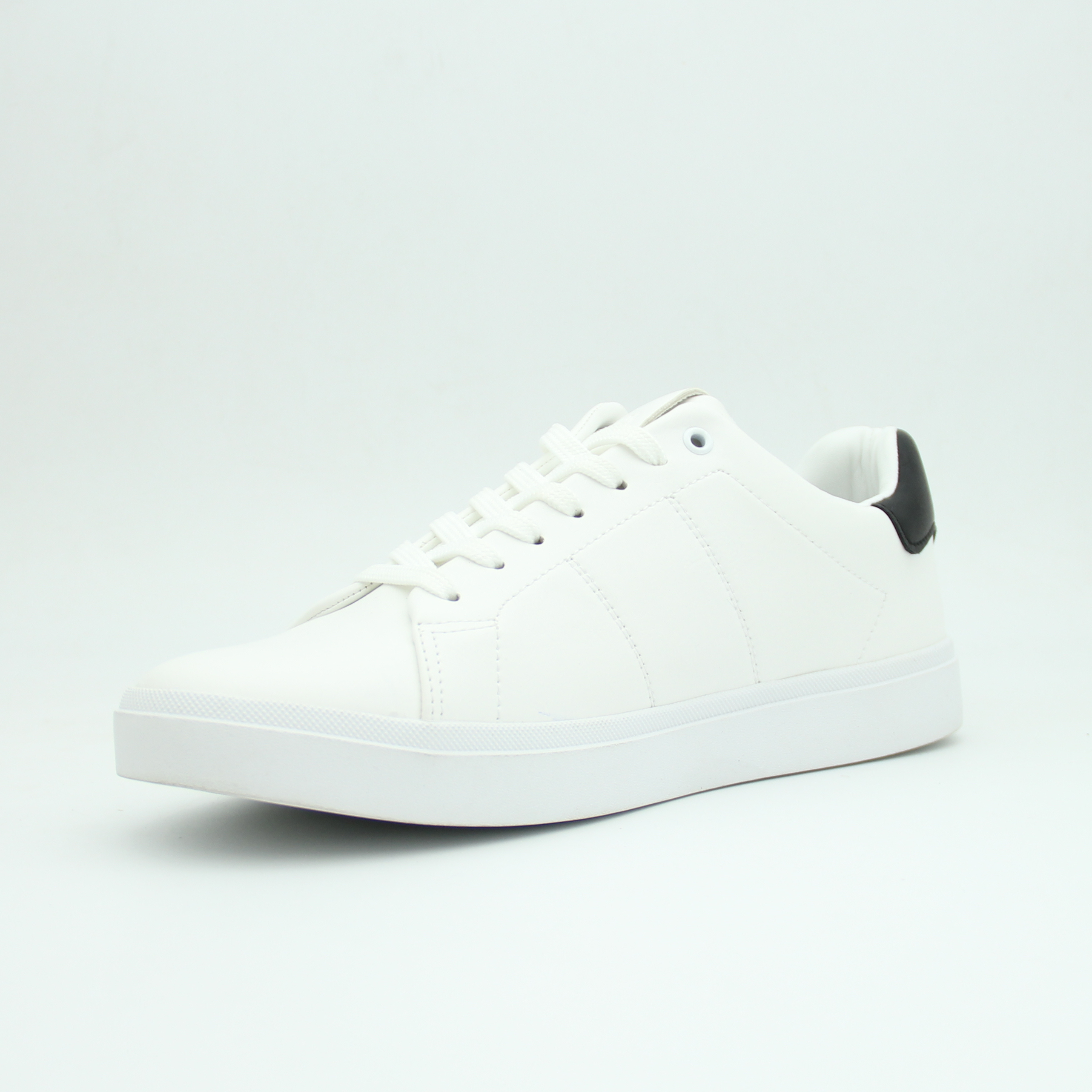 Men Flat Zara (White*Black Back)