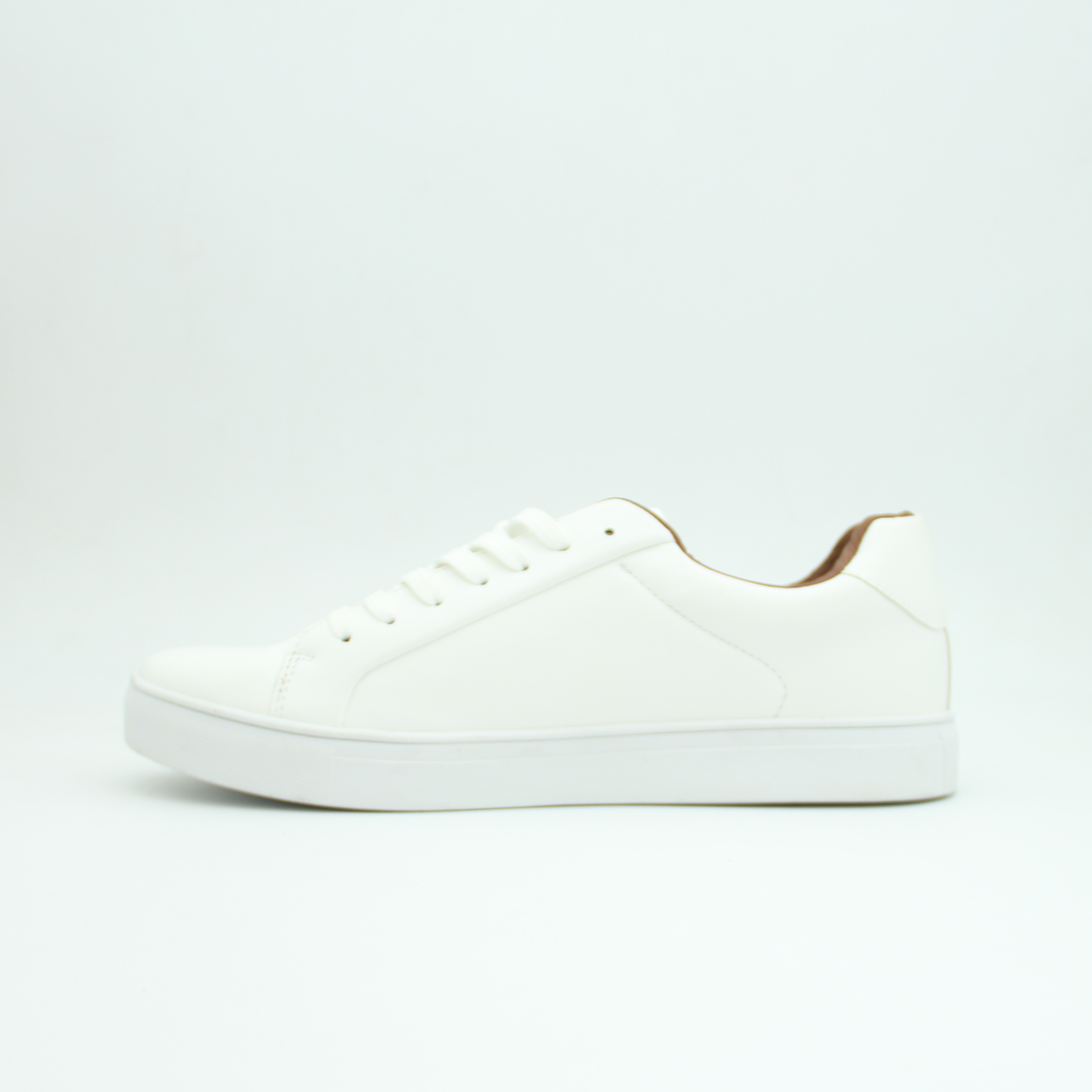 Men Flat Zara (White*Inside Brown)