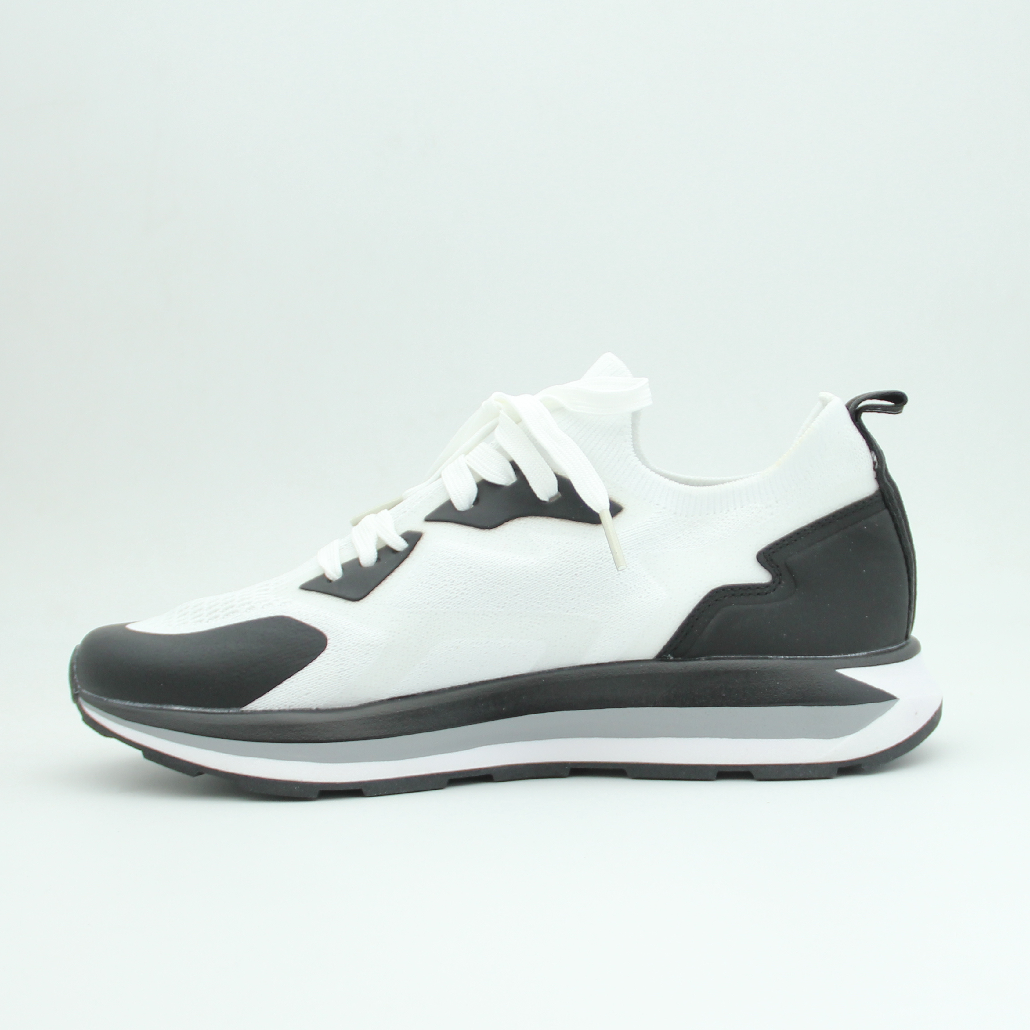 Men Emporio Sneakers (White*Black)