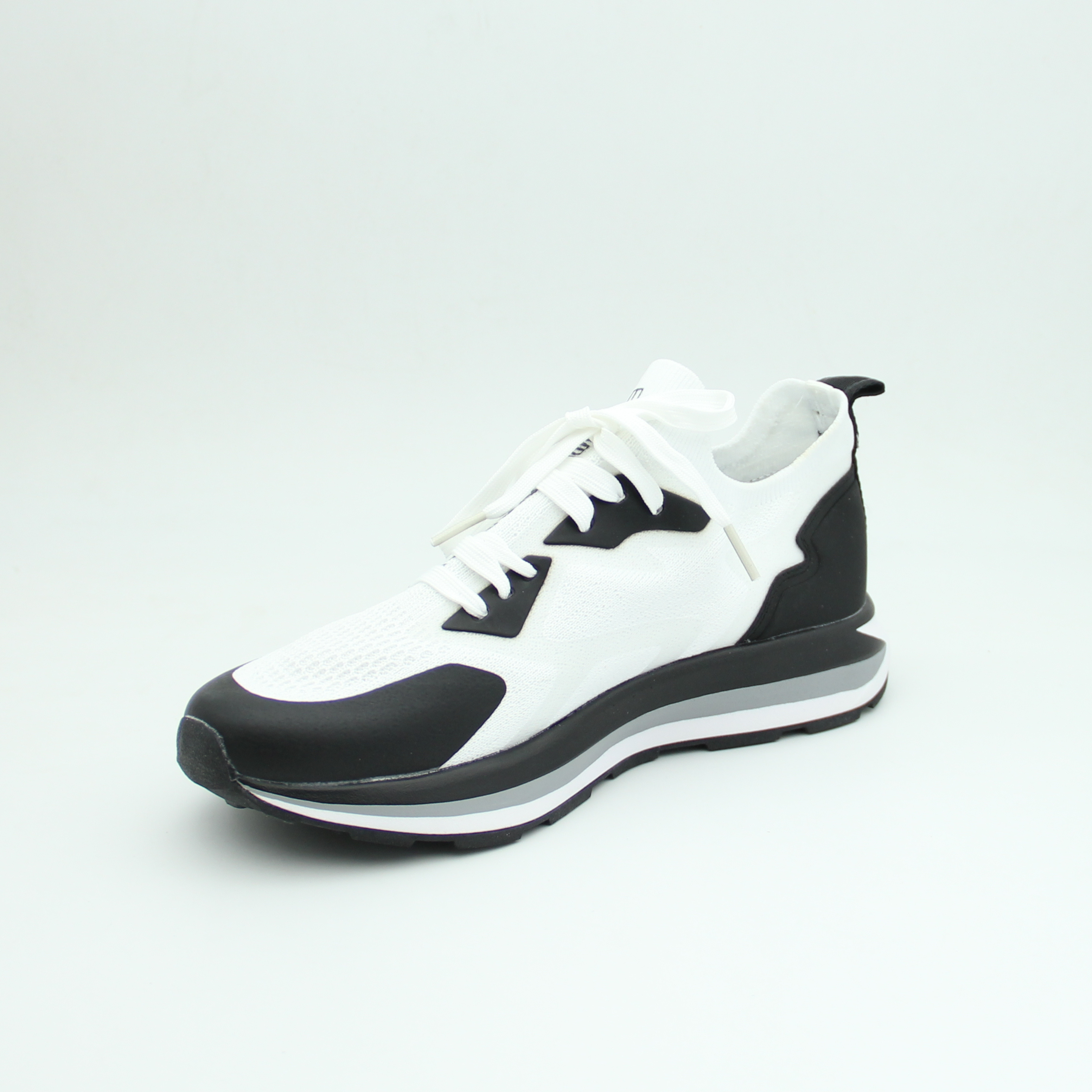 Men Emporio Sneakers (White*Black)