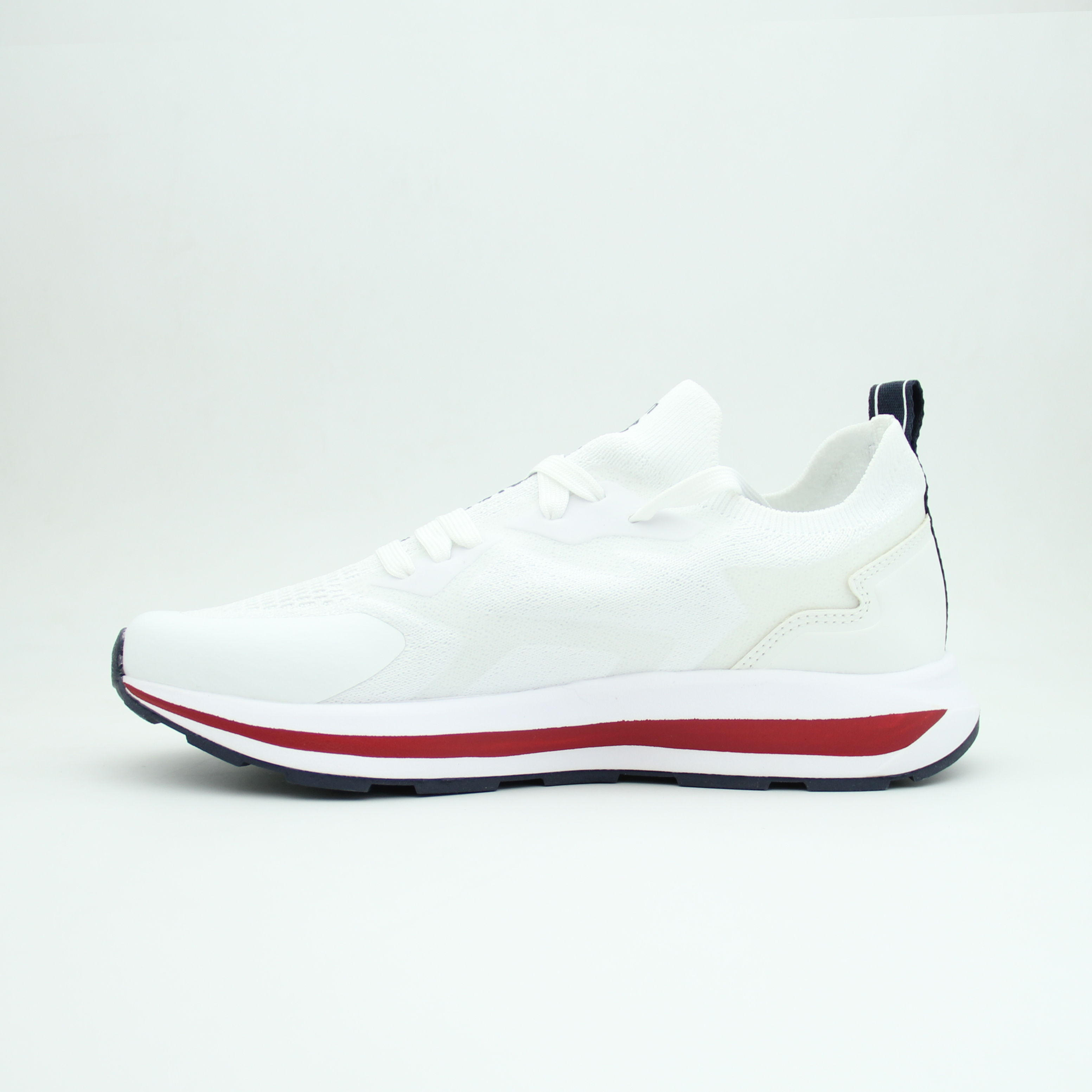 Men Emporio Sneakers (White*Red)