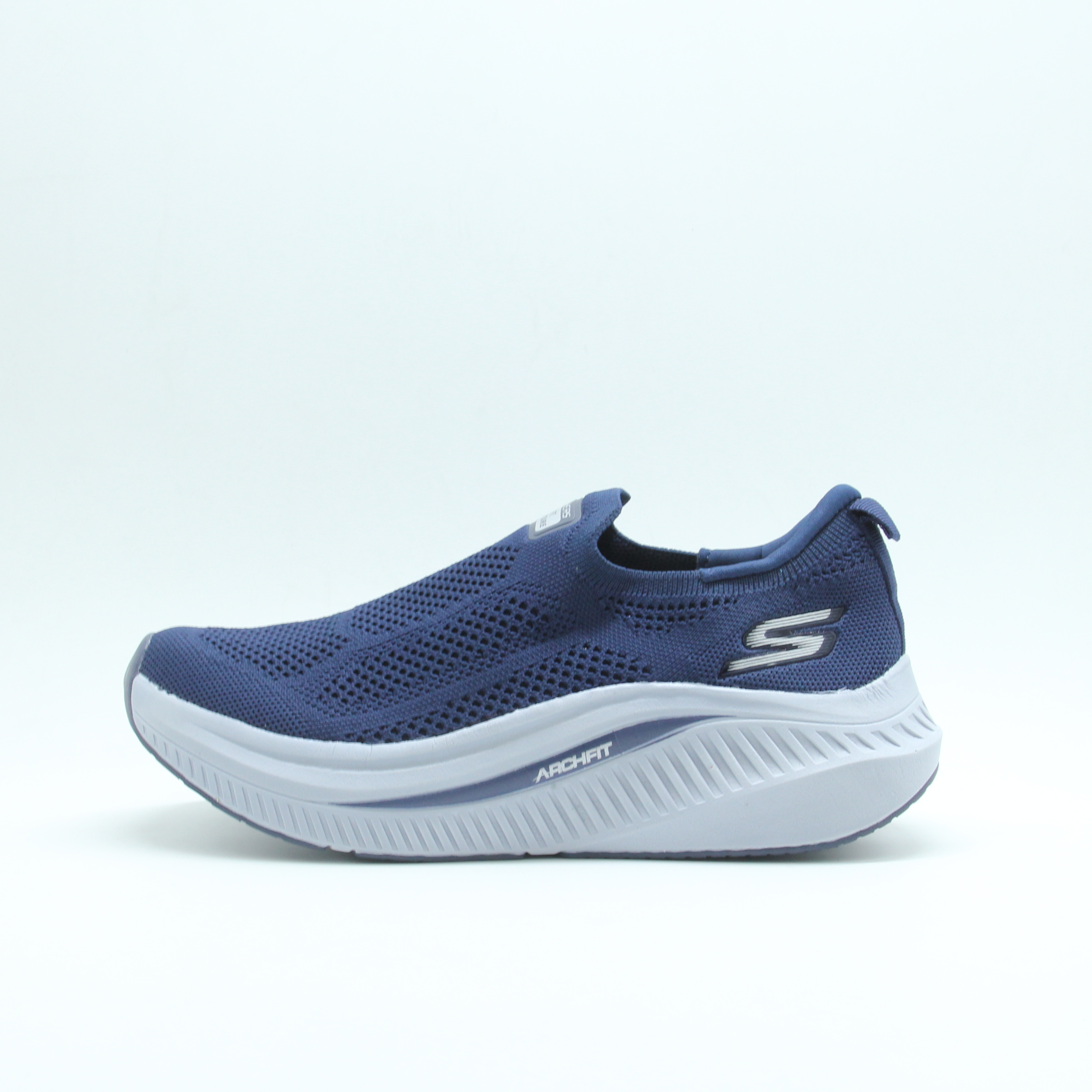 MEN SKETCHER Knit Mesh Arch Fit (Dark blue)