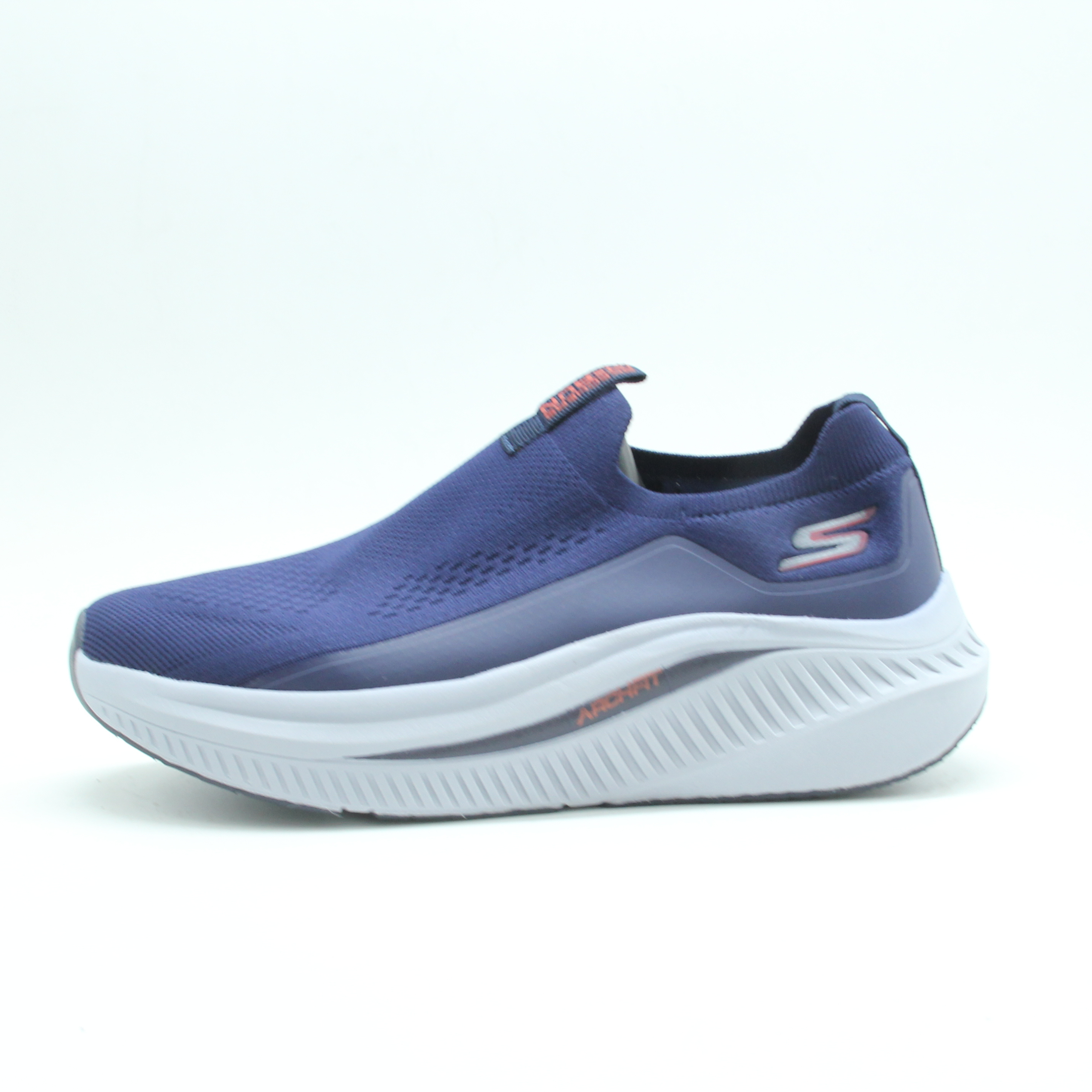 MEN SKETCHER Hands Free Slip-ins Arch Fit (Dark Blue)