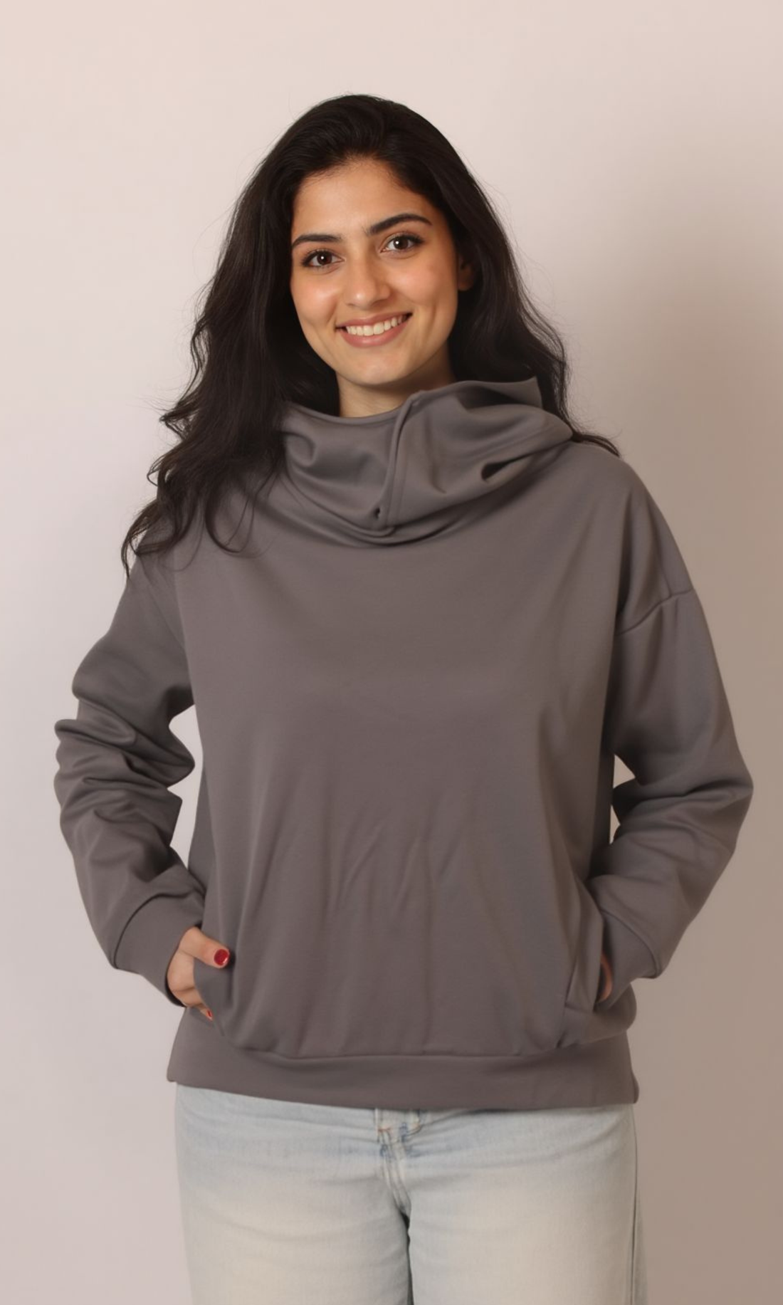 NUT Women Turtleneck Hoodie