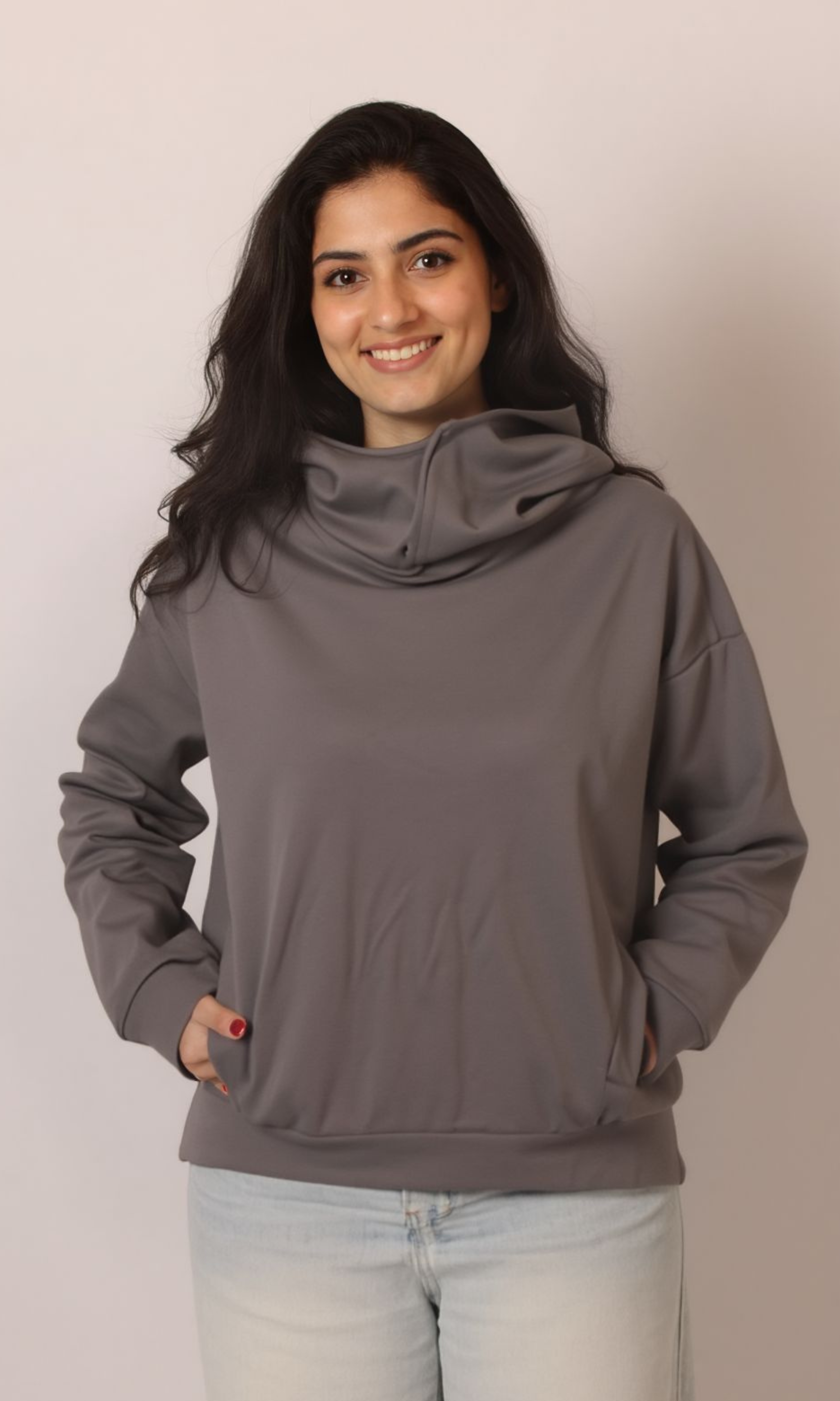 NUT Women Turtleneck Hoodie