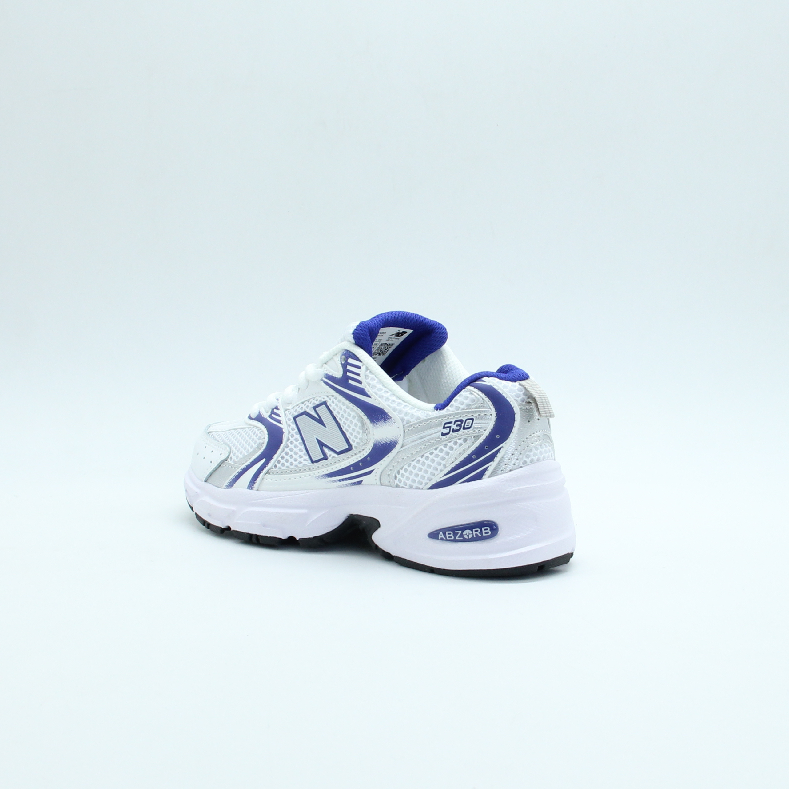 N.B 530 Inspired Lifestyle Sneaker (White Blue)
