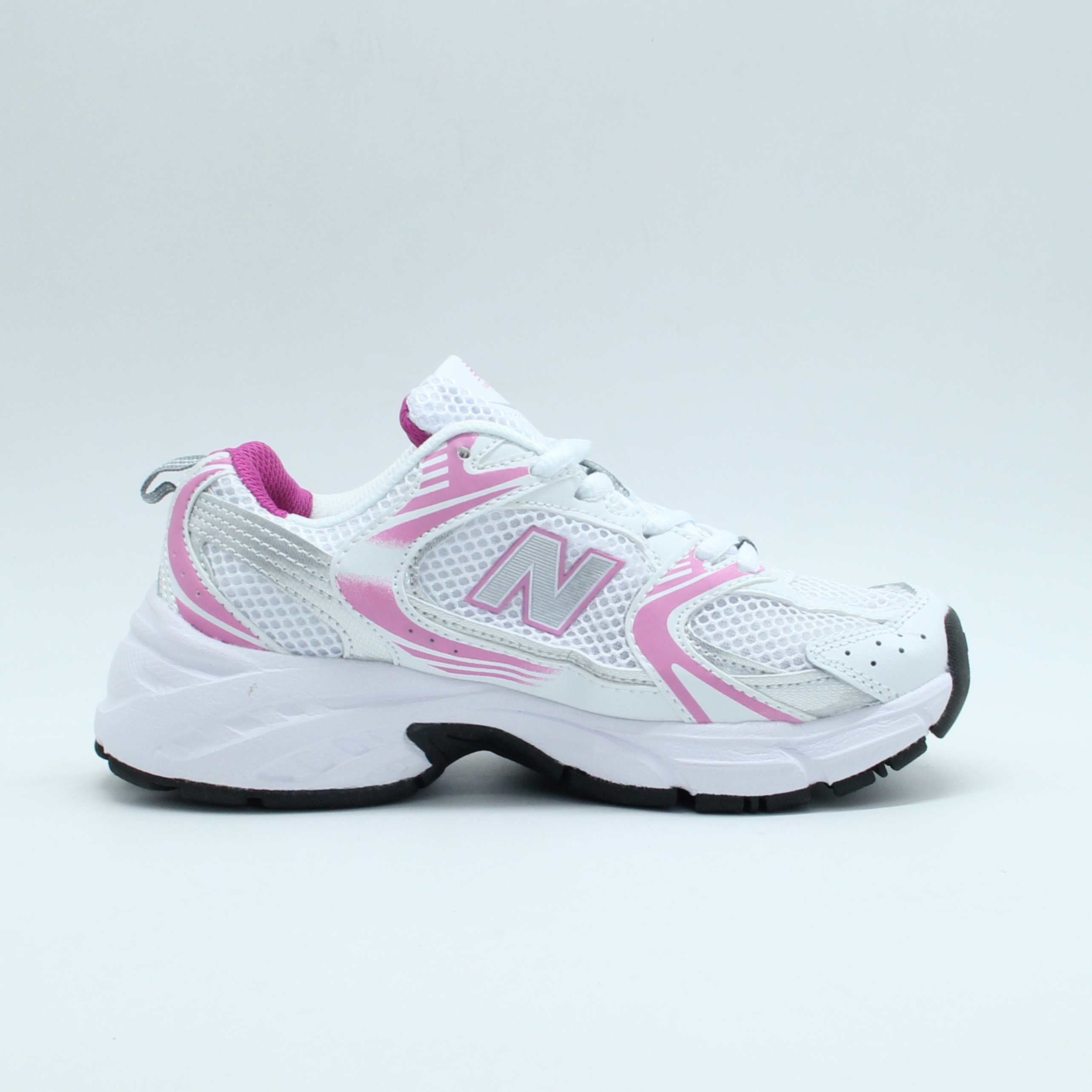 N.B 530 Inspired Lifestyle Sneaker (Hot Pink*White)