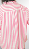 Free Size Striped Long Sleeves Shirt (Pink)